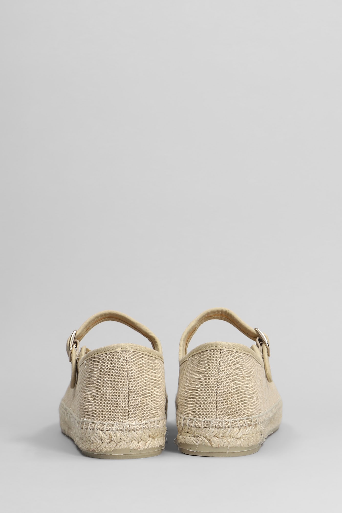 CASTAñER PADUA-002 ESPADRILLES IN BEIGE CANVAS