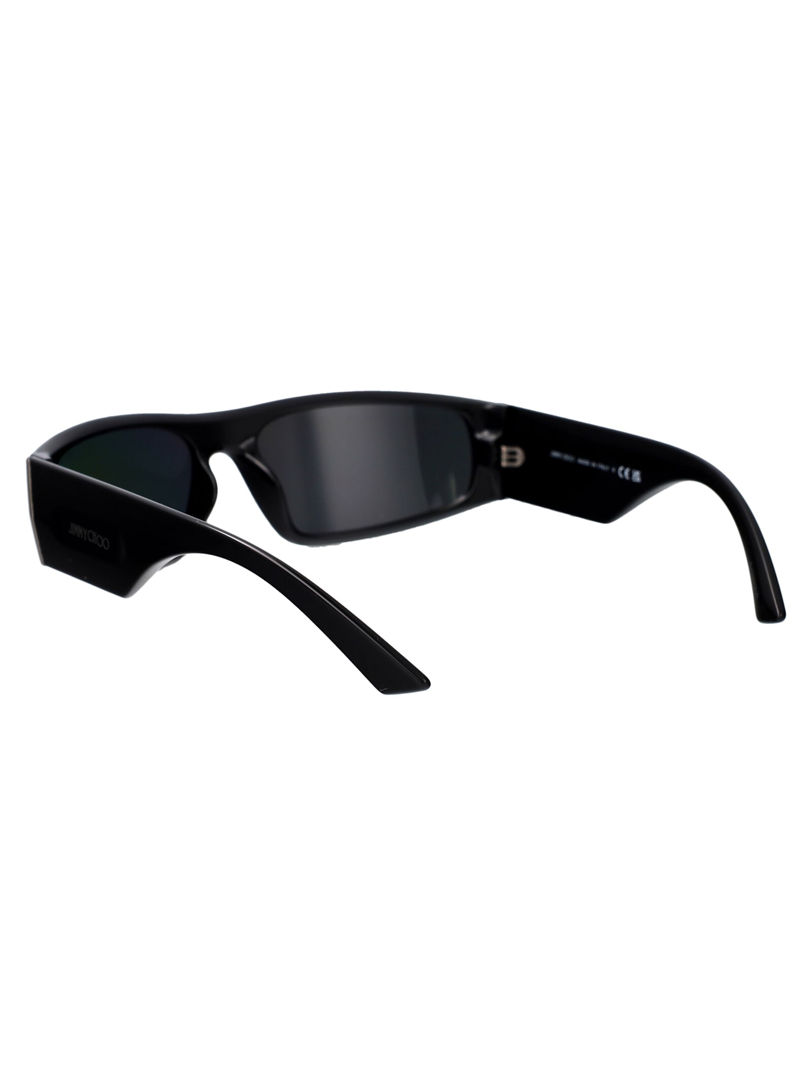 Jimmy Choo Oval Sunglasses 0 Jc6001 U 50596 G In Black