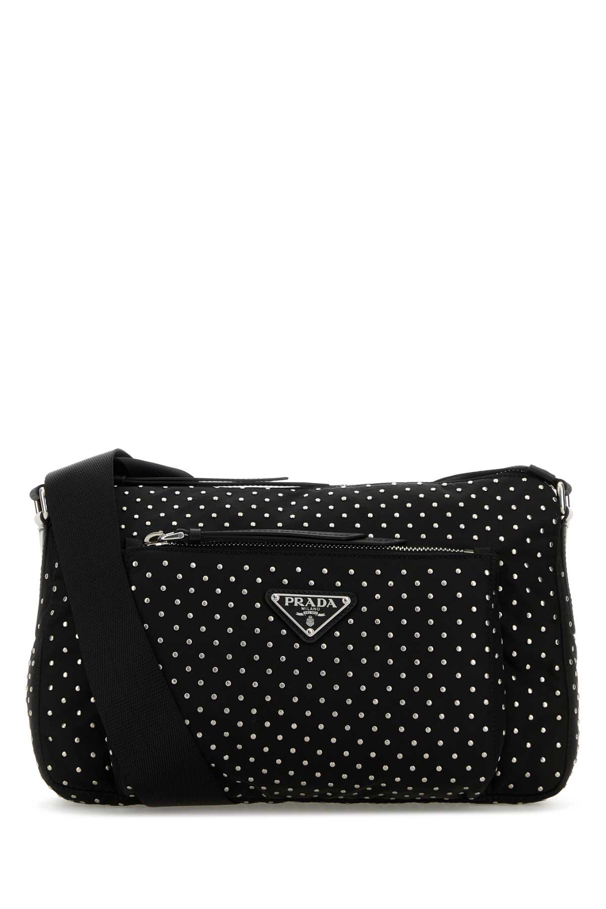 Prada Women's Re-nylon Crossbody Bag In Nero