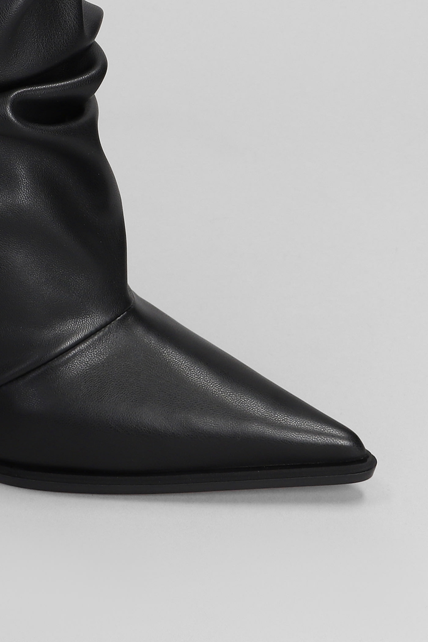 Shop Alexandre Vauthier Boots In Black Leather