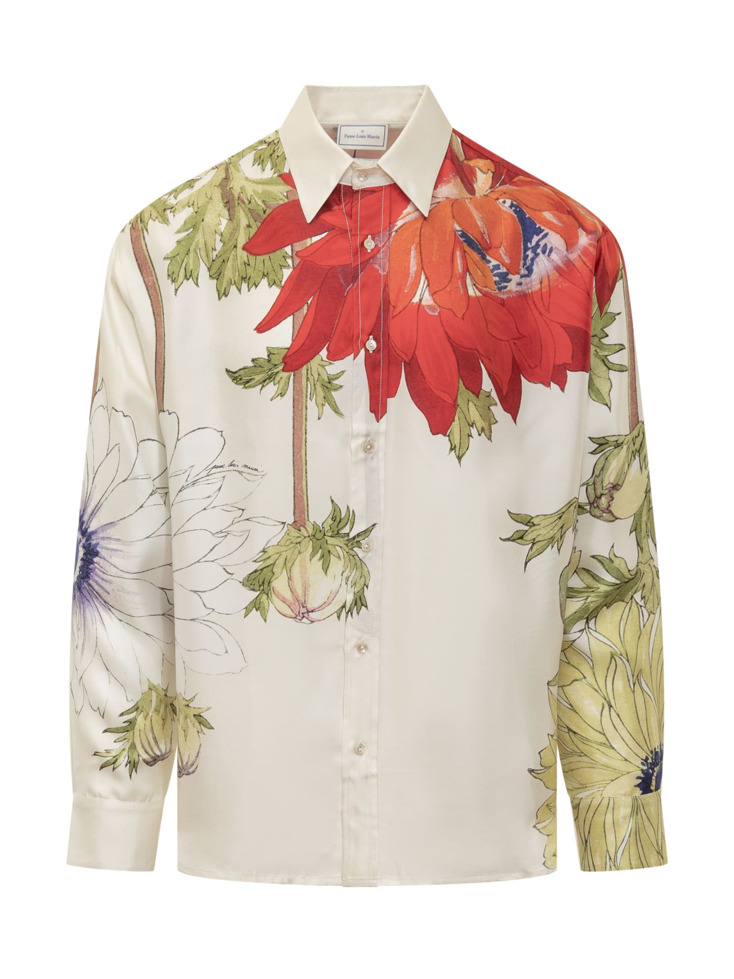 Pierre-Louis Mascia Silk Shirt