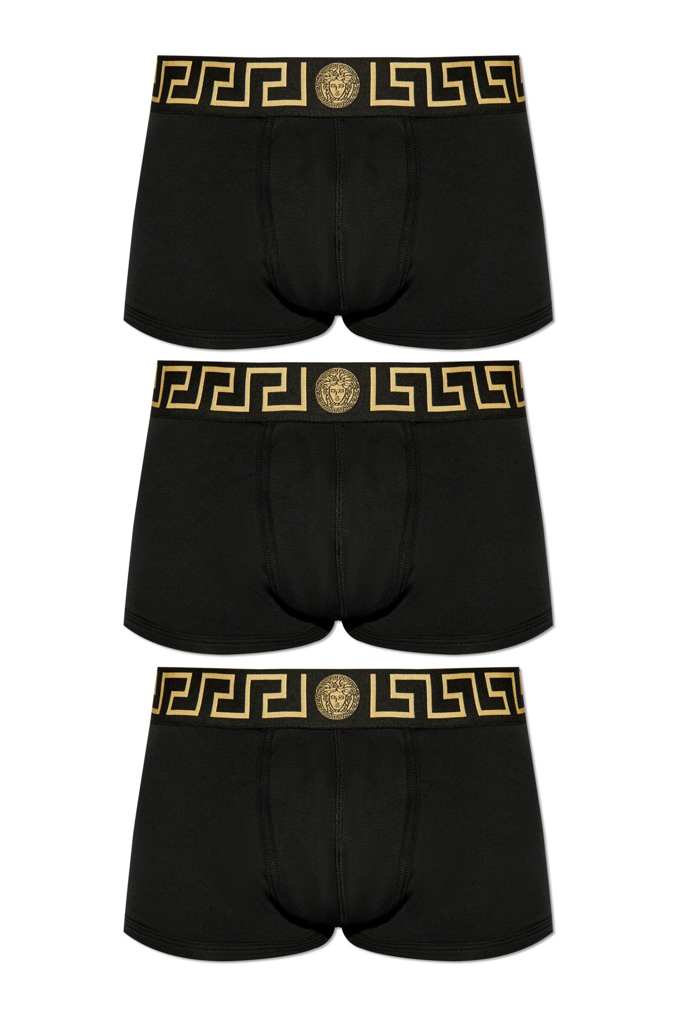 Versace Greca Jacquard Boxer Shorts