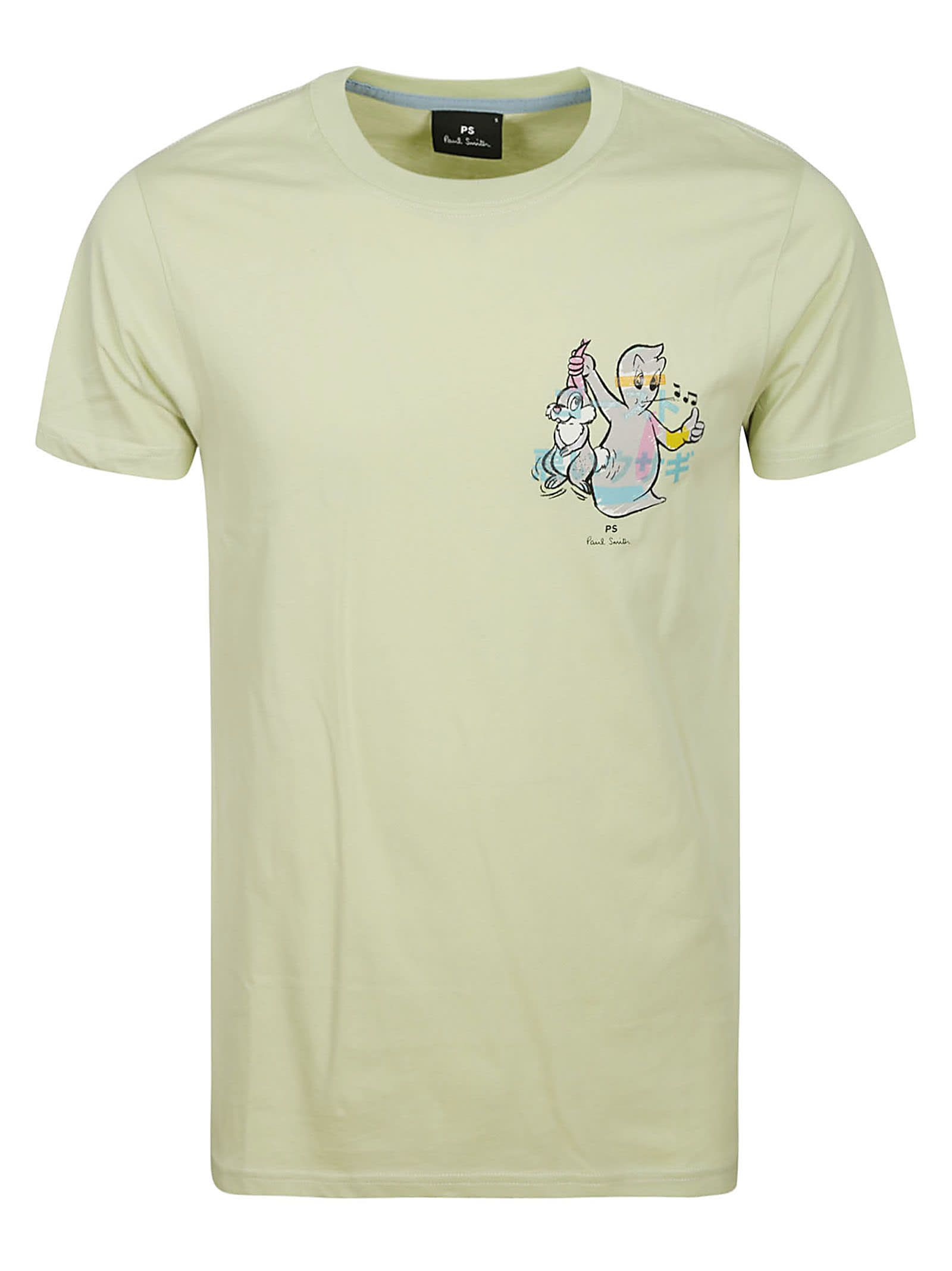 Paul Smith Slim Fit T-shirt Ghost In B Green