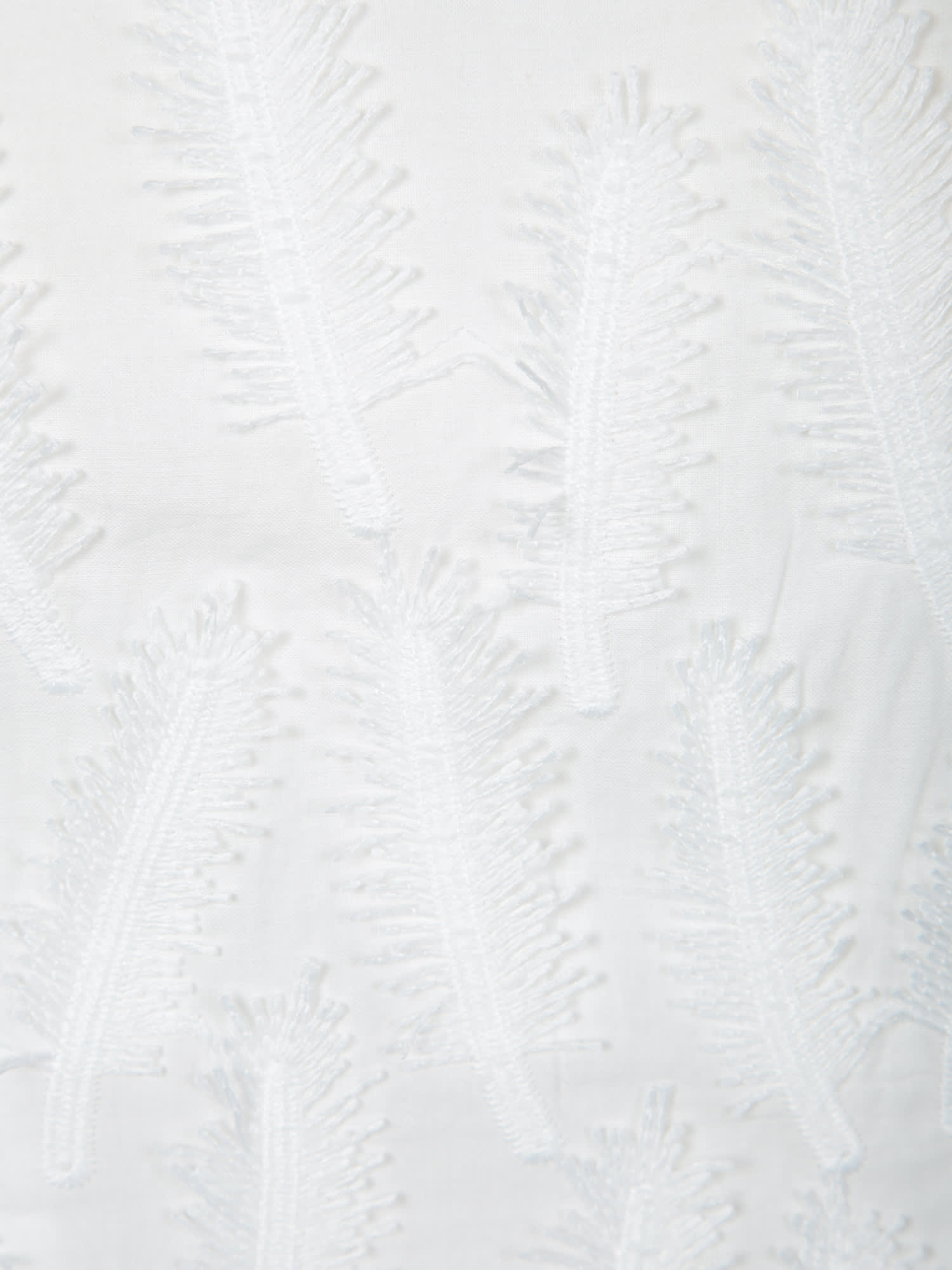 Shop Federica Tosi White Leaf Top