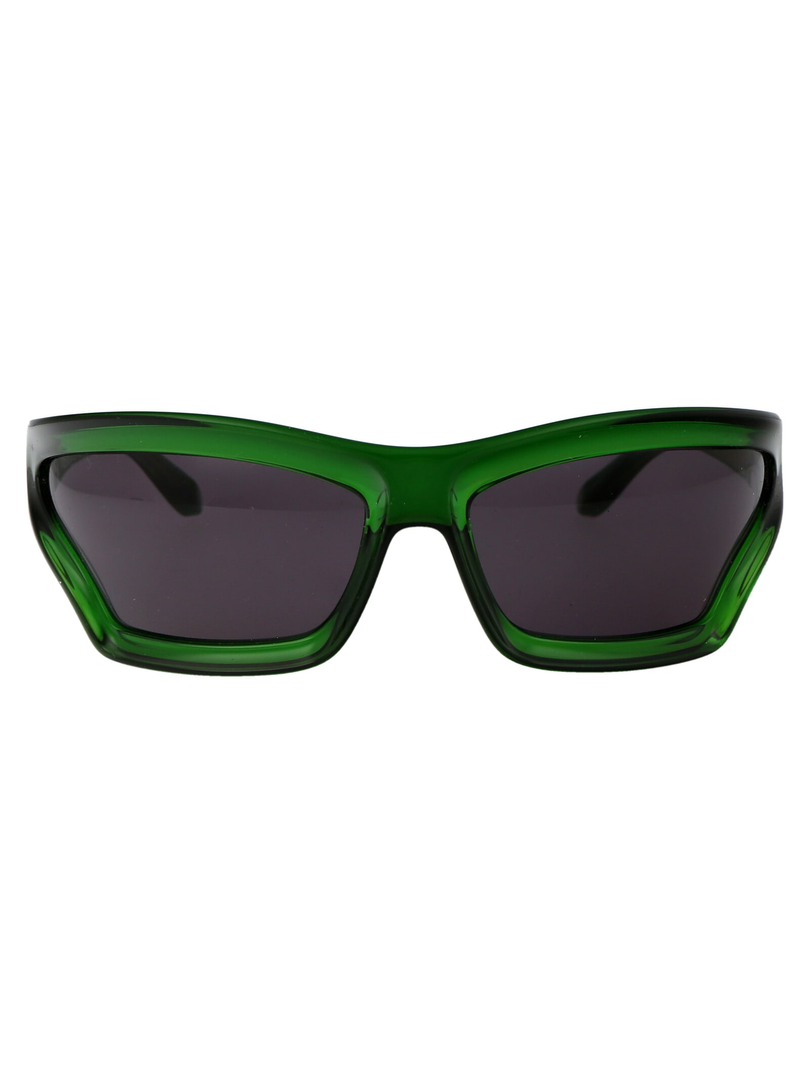 Shop Loewe Lw40143u Sunglasses In 98a Green