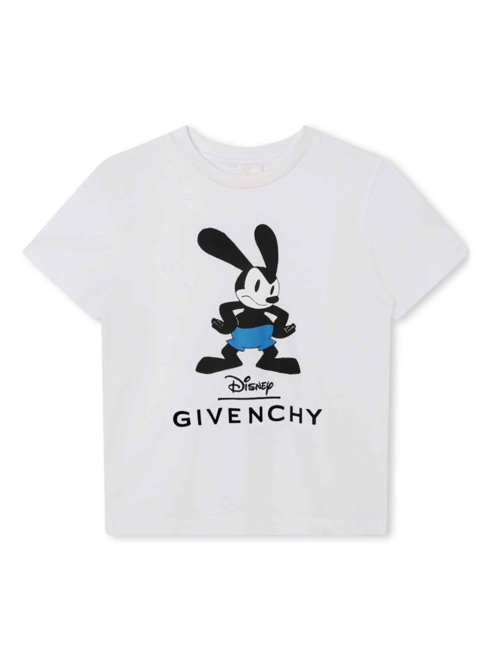 Givenchy White T-shirt With Disney cartoon Print And Logo In Cotton Boy