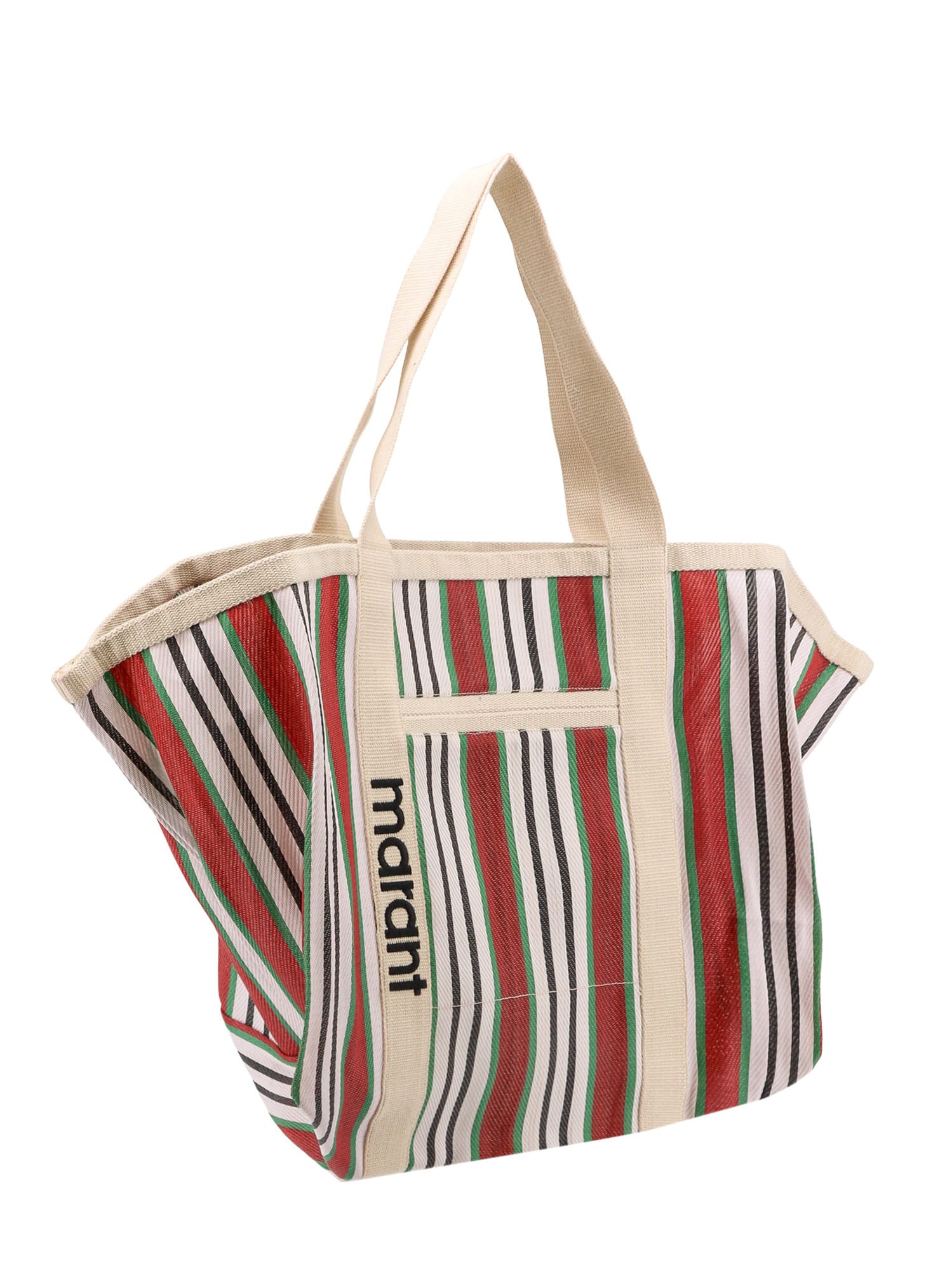 Shop Isabel Marant Warden Shoulder Bag In Multicolor