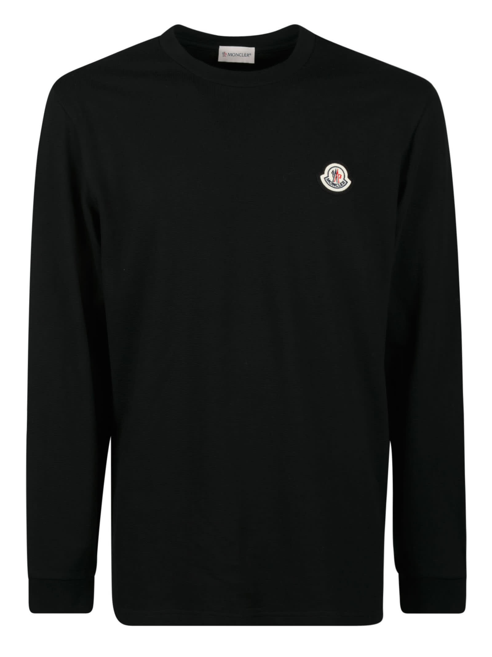 Moncler Logo Patched Plain Sweatshirt
