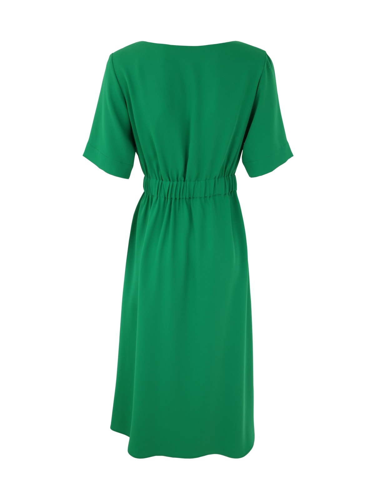 Shop P.a.r.o.s.h Cady Dress In Emerald Green