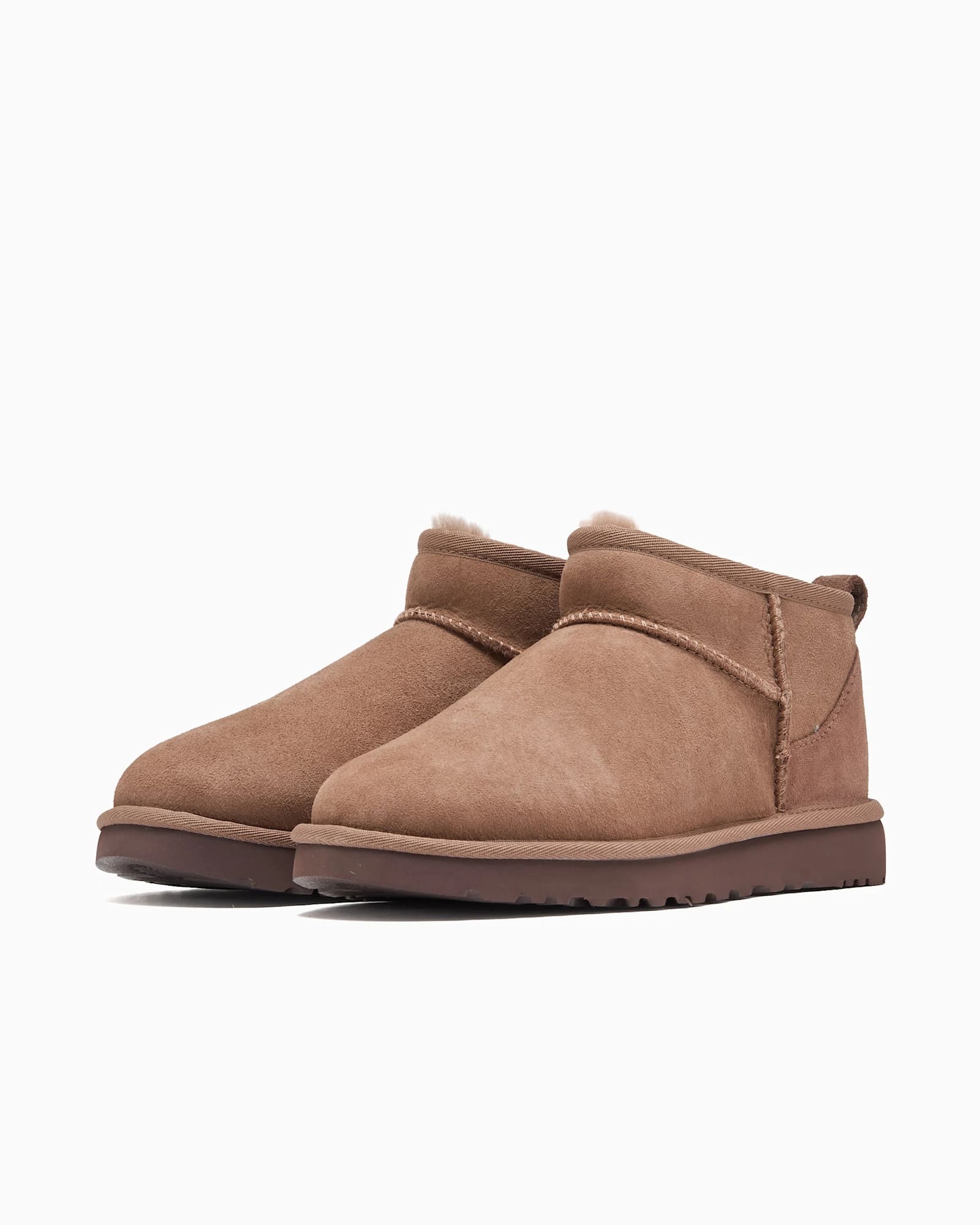 Ugg W Classic Ultra Mini In Brown