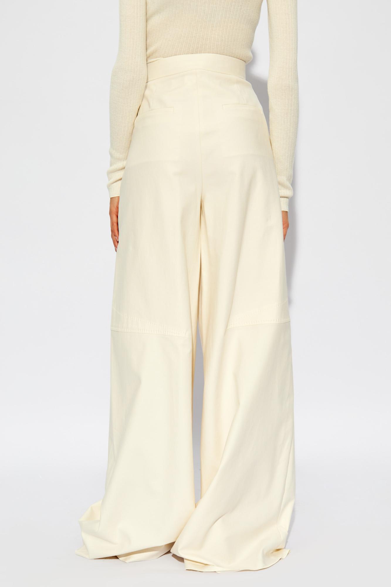 Shop Max Mara Pants `avoriaz` In Green