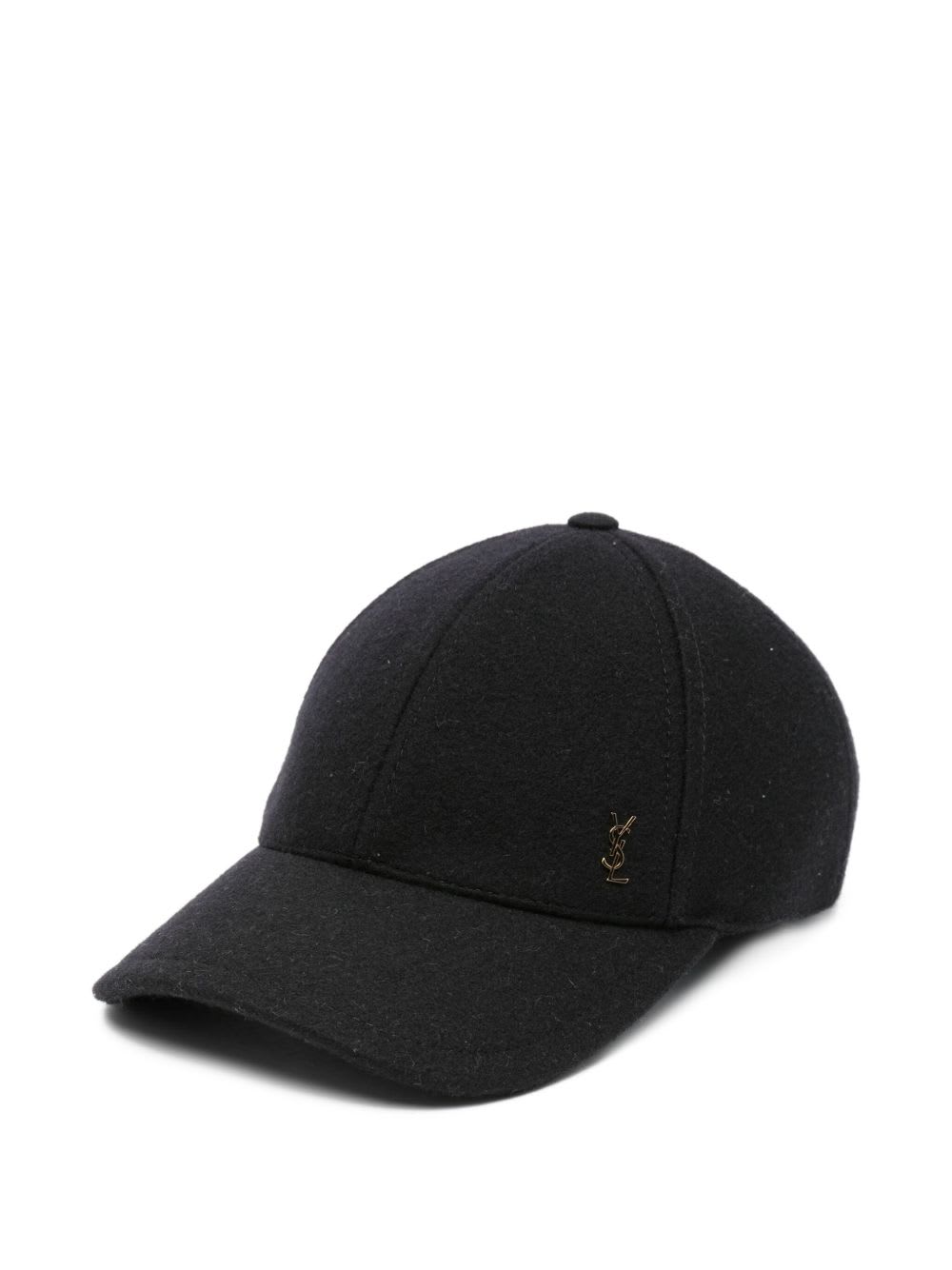 Saint Laurent ,baseball Cap In Black
