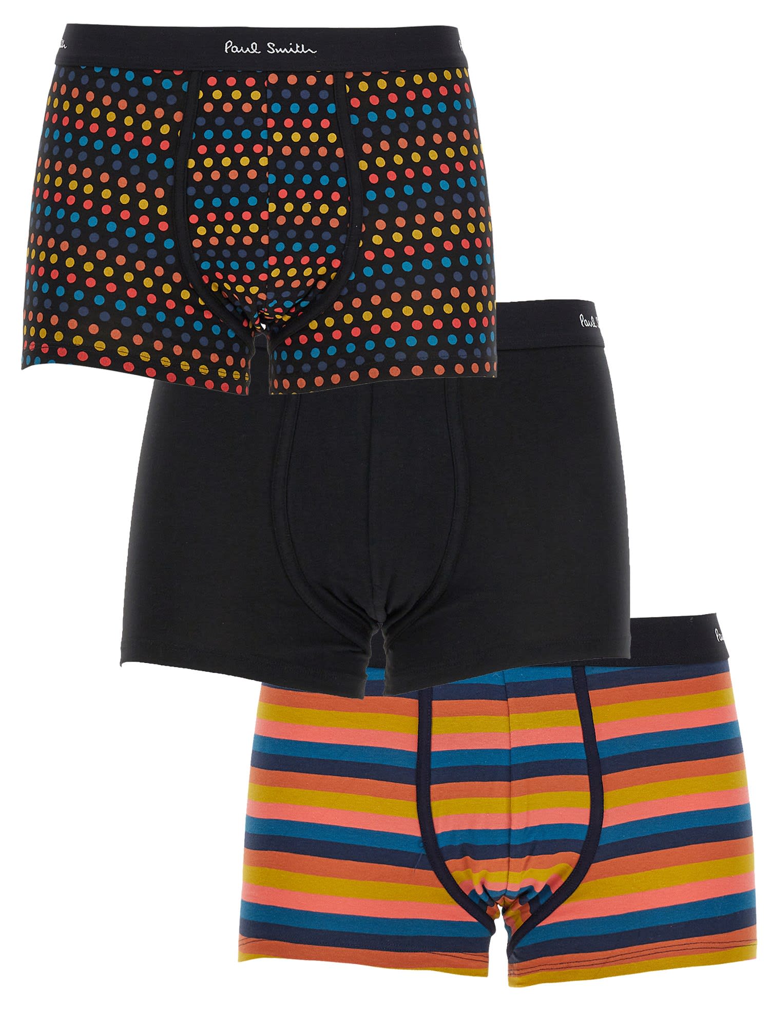 Paul Smith Pack Of Three Boxers