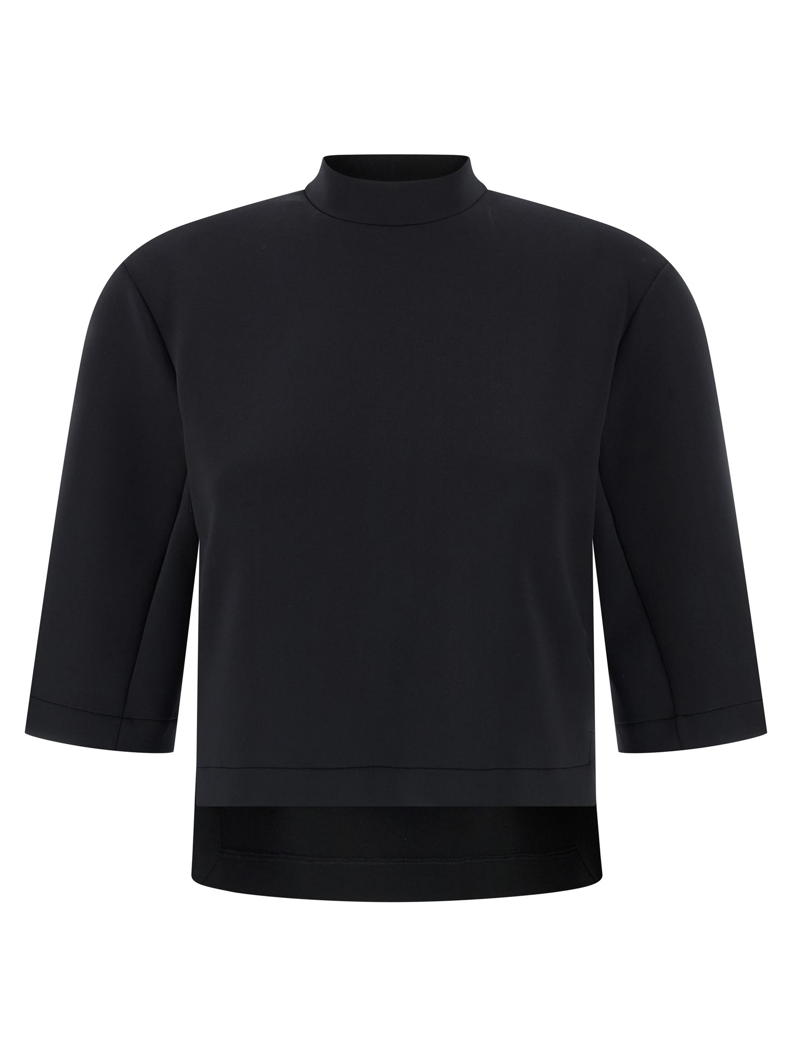 Moncler Genius Moncler X Ee72 By Edward Enninful Neoprene T-shirt In Black