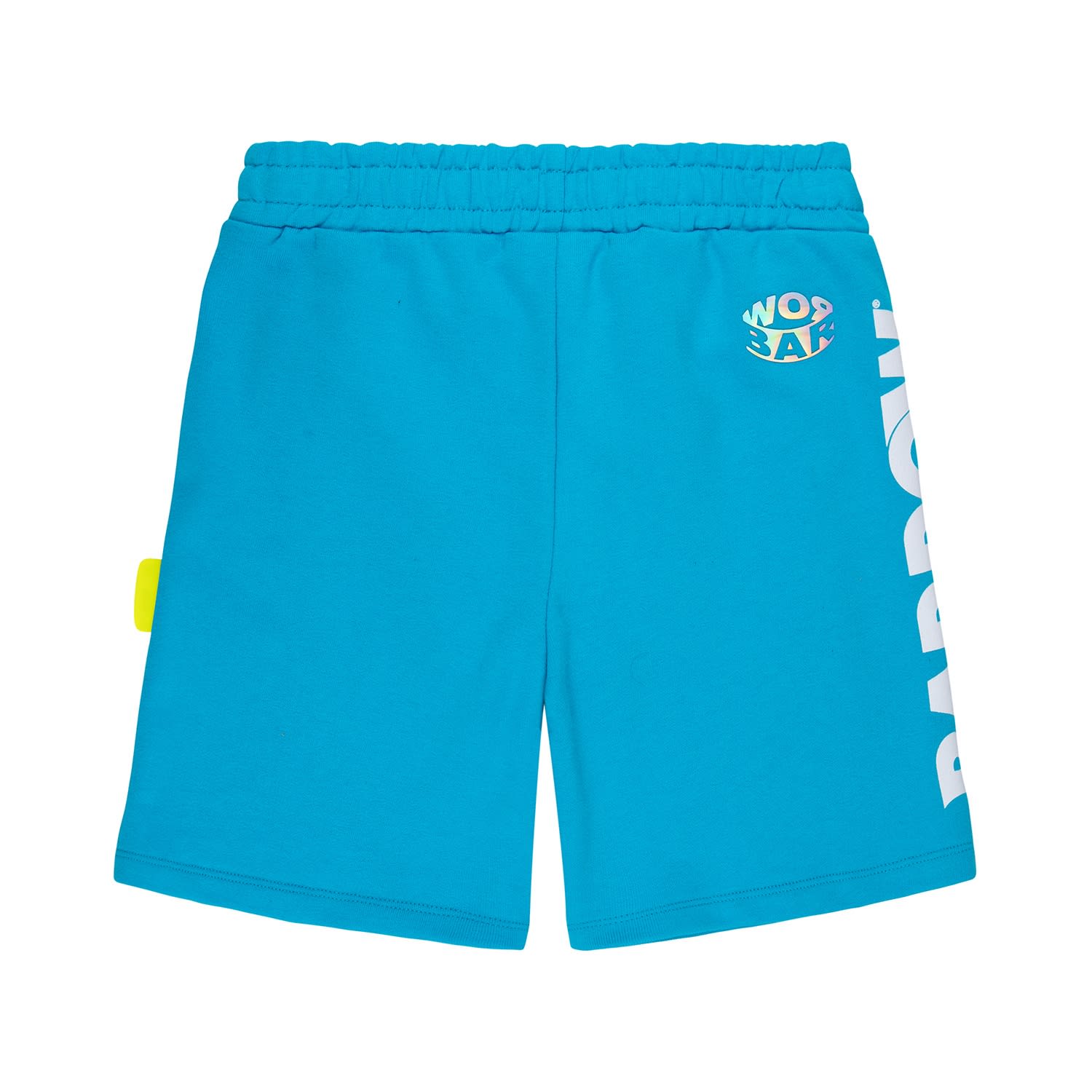 Shop Barrow Sports Shorts With Print In Turchese