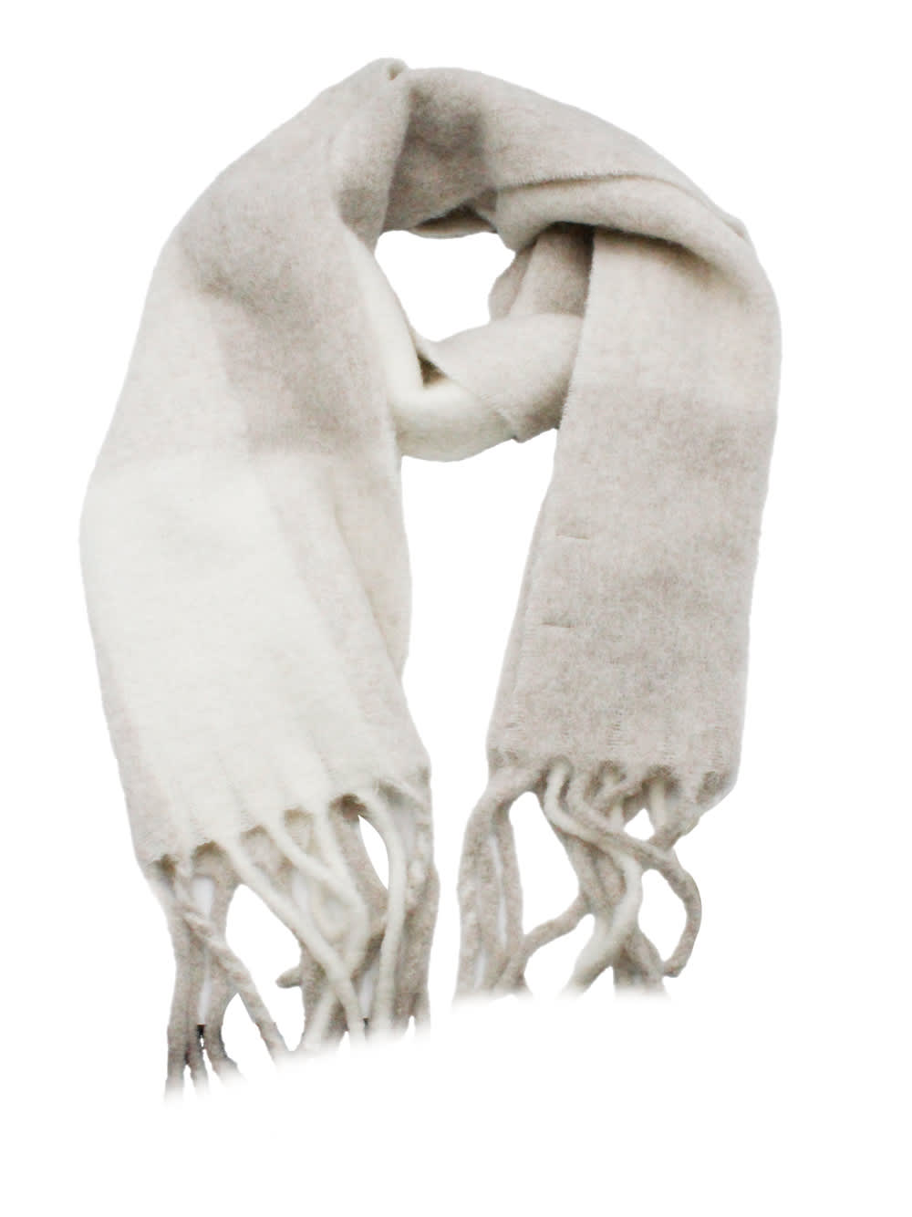 Shop Fabiana Filippi Scarf In Beige