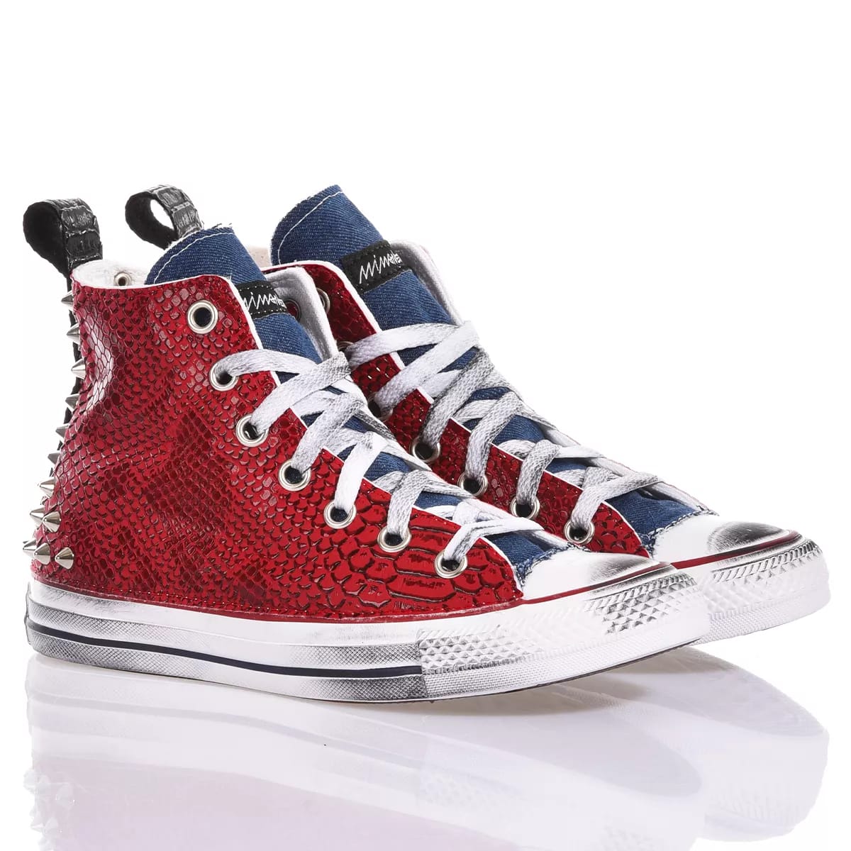 Shop Mimanera Converse Denim Devil