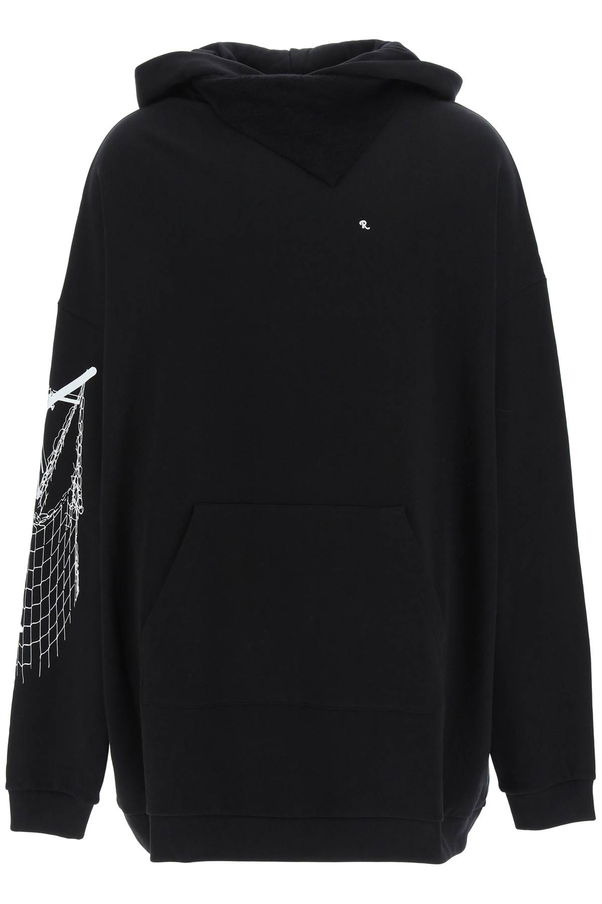 Raf Simons Oversized Hoodie With Scarf