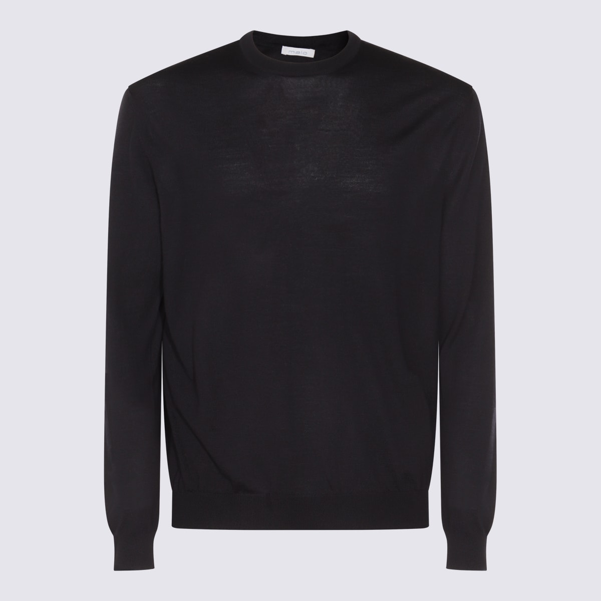 Blue Wool Knitwear