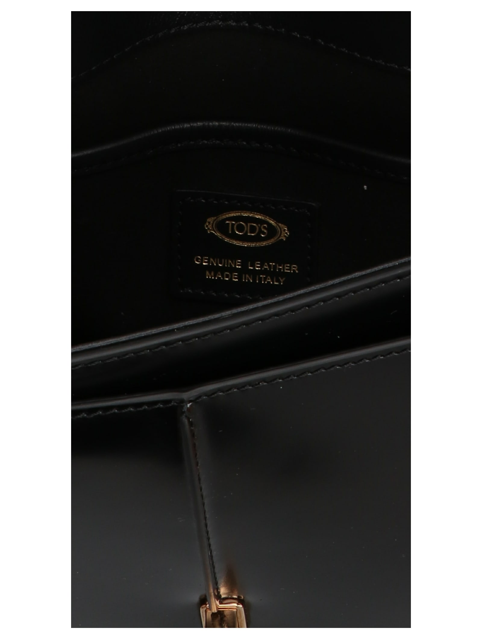 TOD'S T CROC MINI SHOULDER BAG