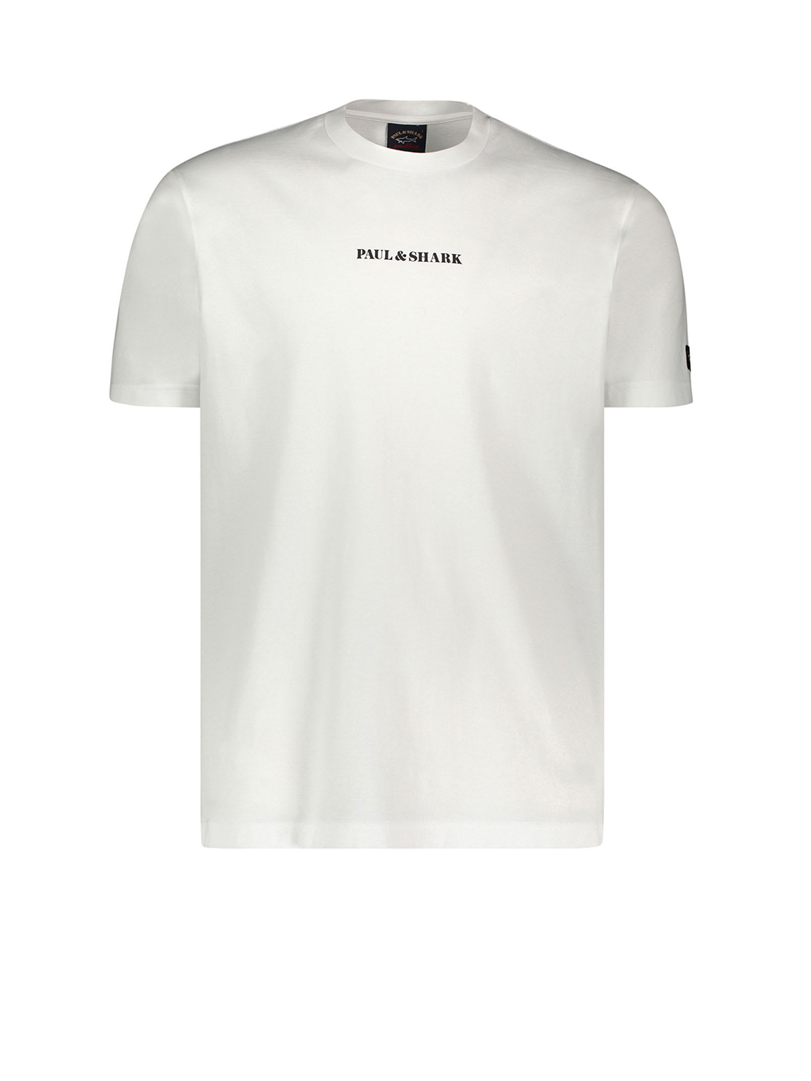 Paul & Shark Cotton T-shirt With Front Logo