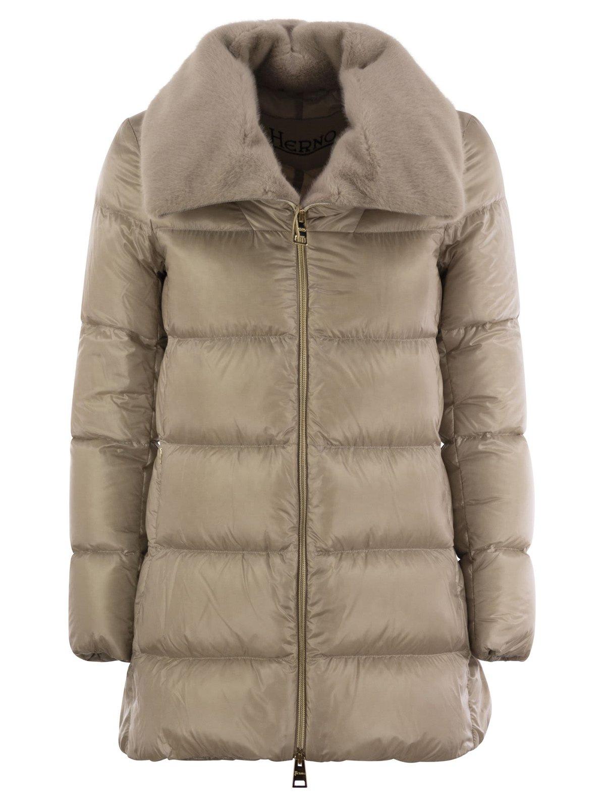 Padded Zip-up Down Jacket