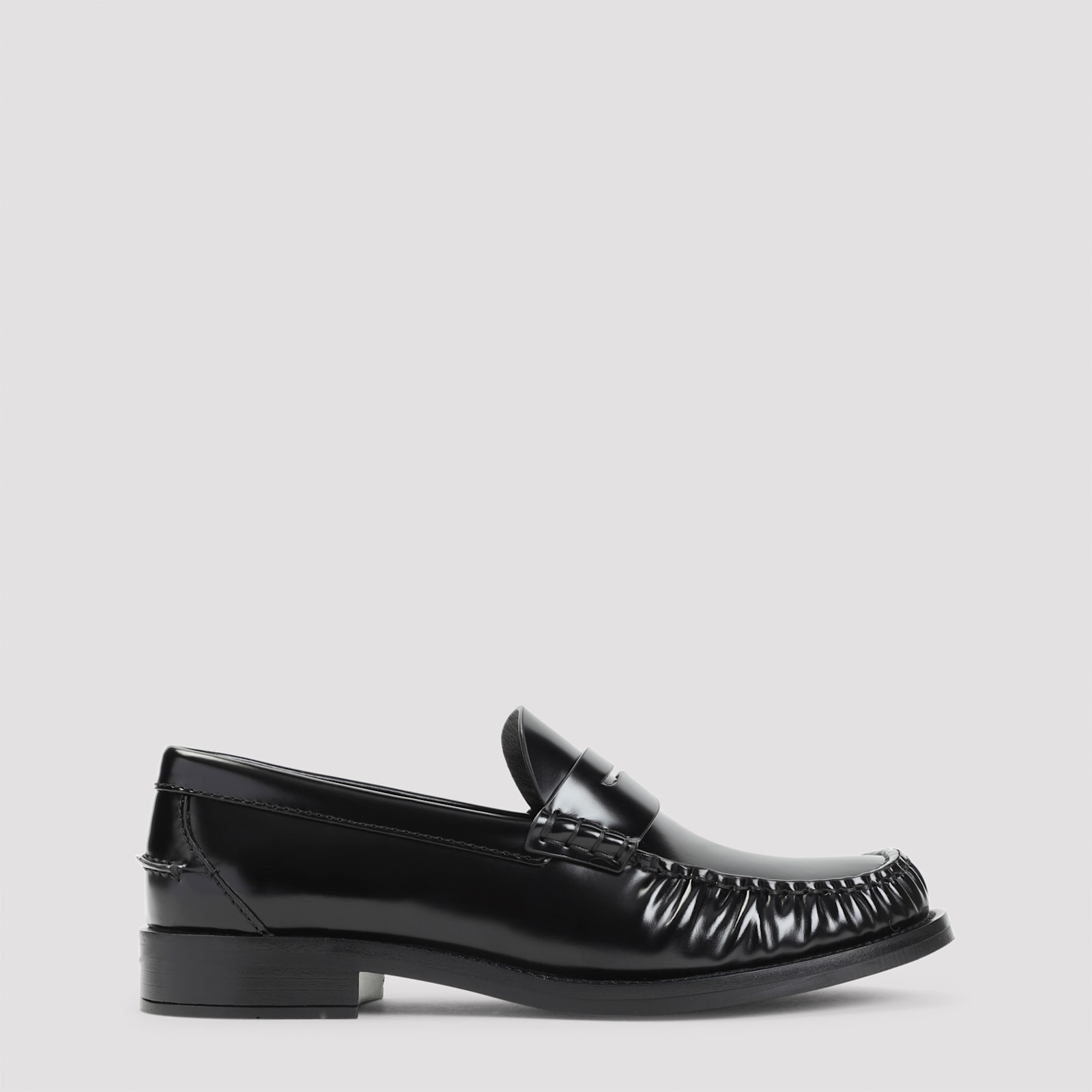 Prada Black Classic Loafers