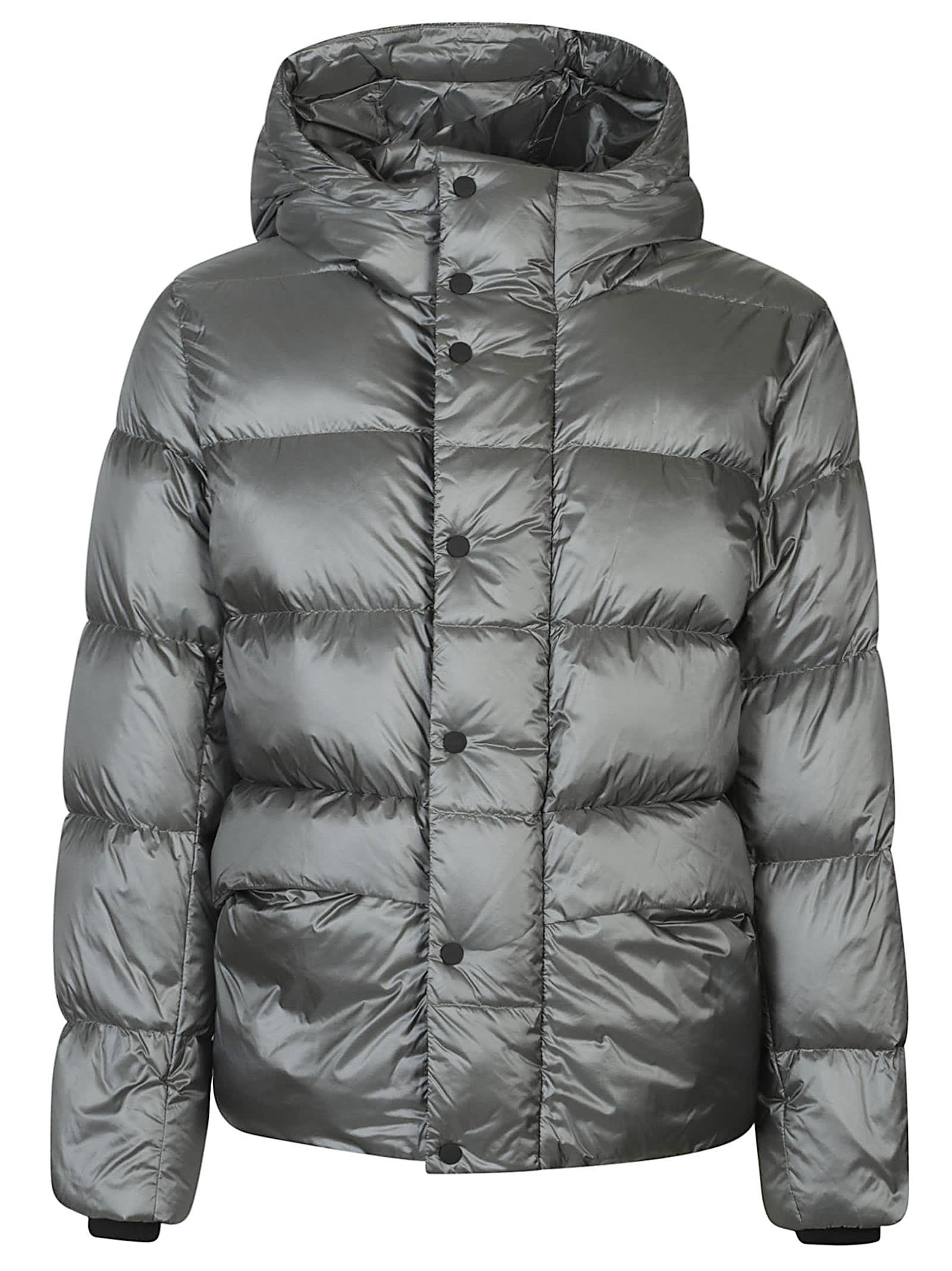 Add Ped Grey Jacket With Protective Hood In Gray