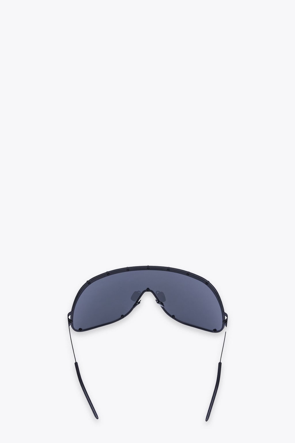 Rick Owens Shield Frame Sunglasses In Nero