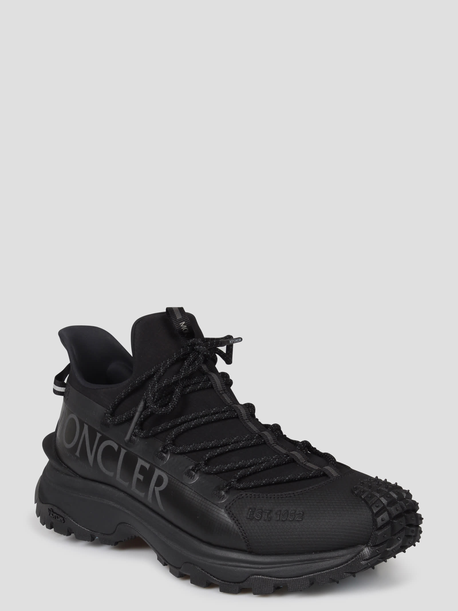 Shop Moncler Trailgrip Lite2 Sneakers In Black