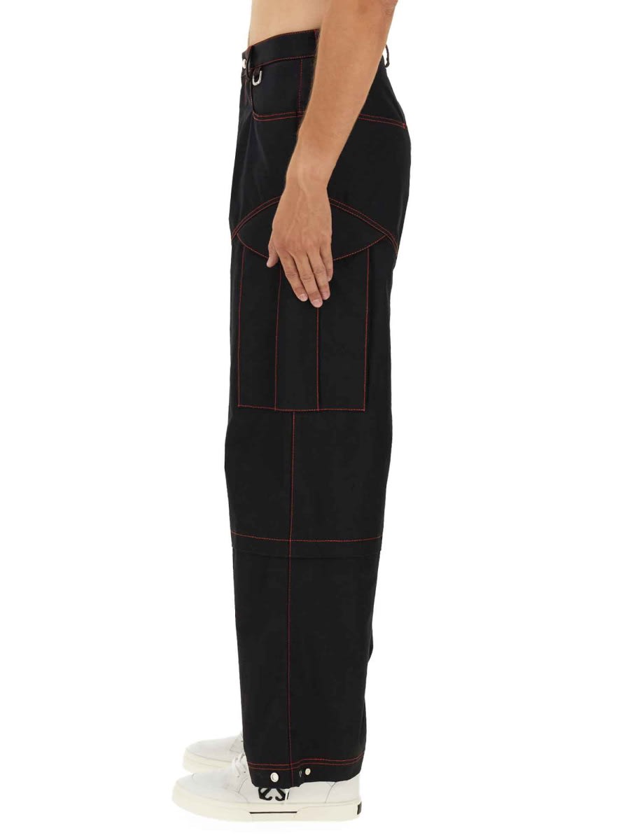 Shop Off-white Cargo Pants In Black