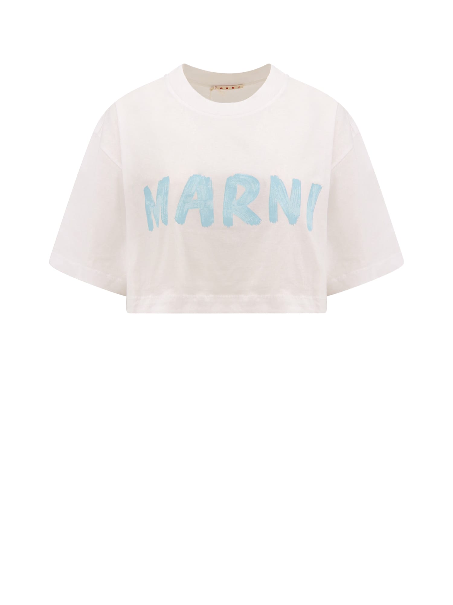 Shop Marni T-shirt In White
