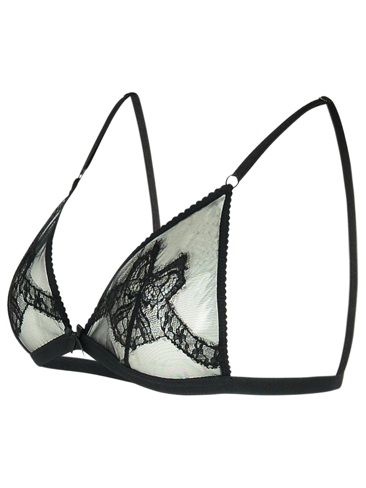 Dolce & Gabbana Black Polyamide Blend Bra In Black
