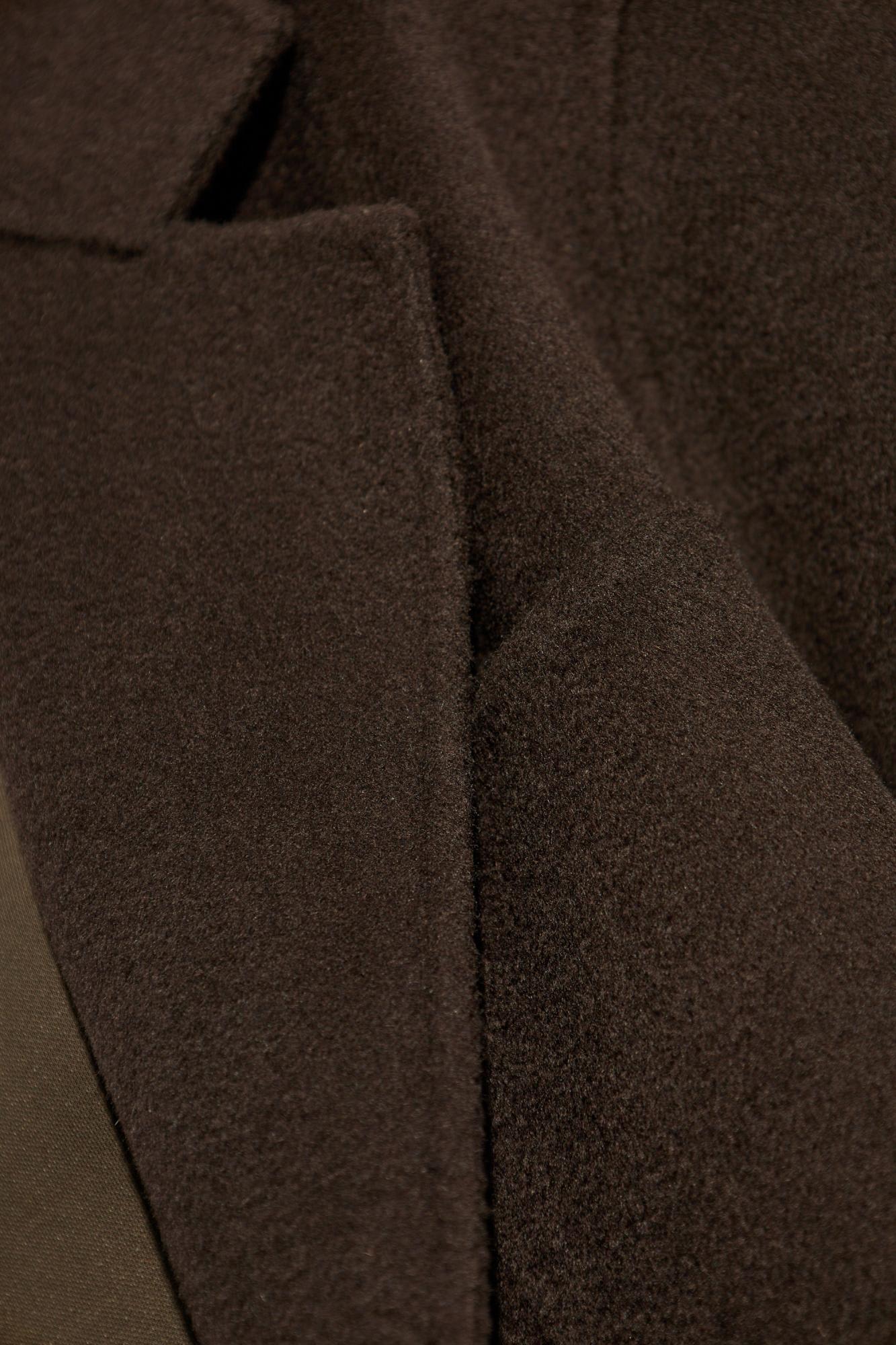Totême Toteme Wool Coat In Marrone