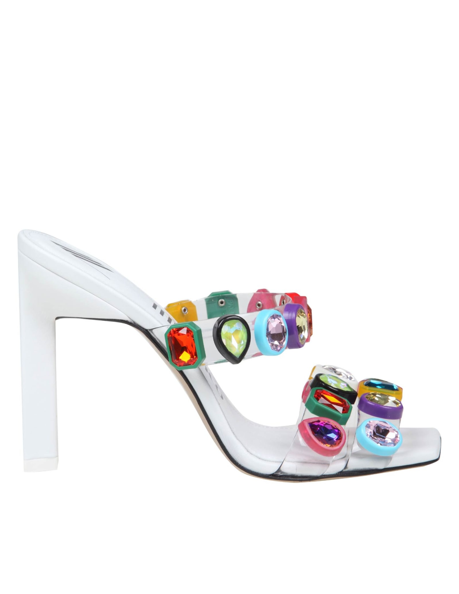 Attico ''nanci'' Multicolor Mule In Multicolor