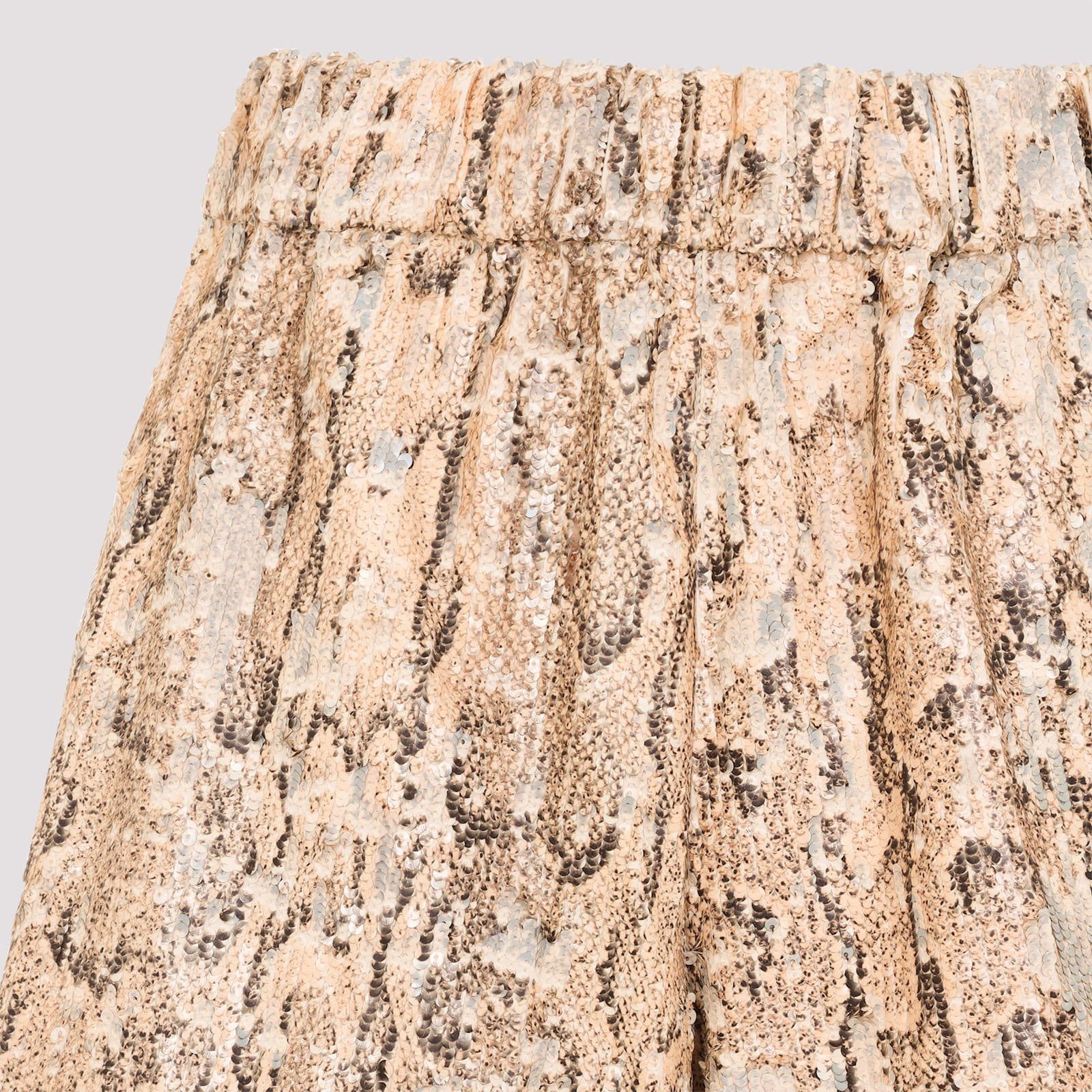 Shop Dries Van Noten Pomy Bis Bermuda Shorts In Beige