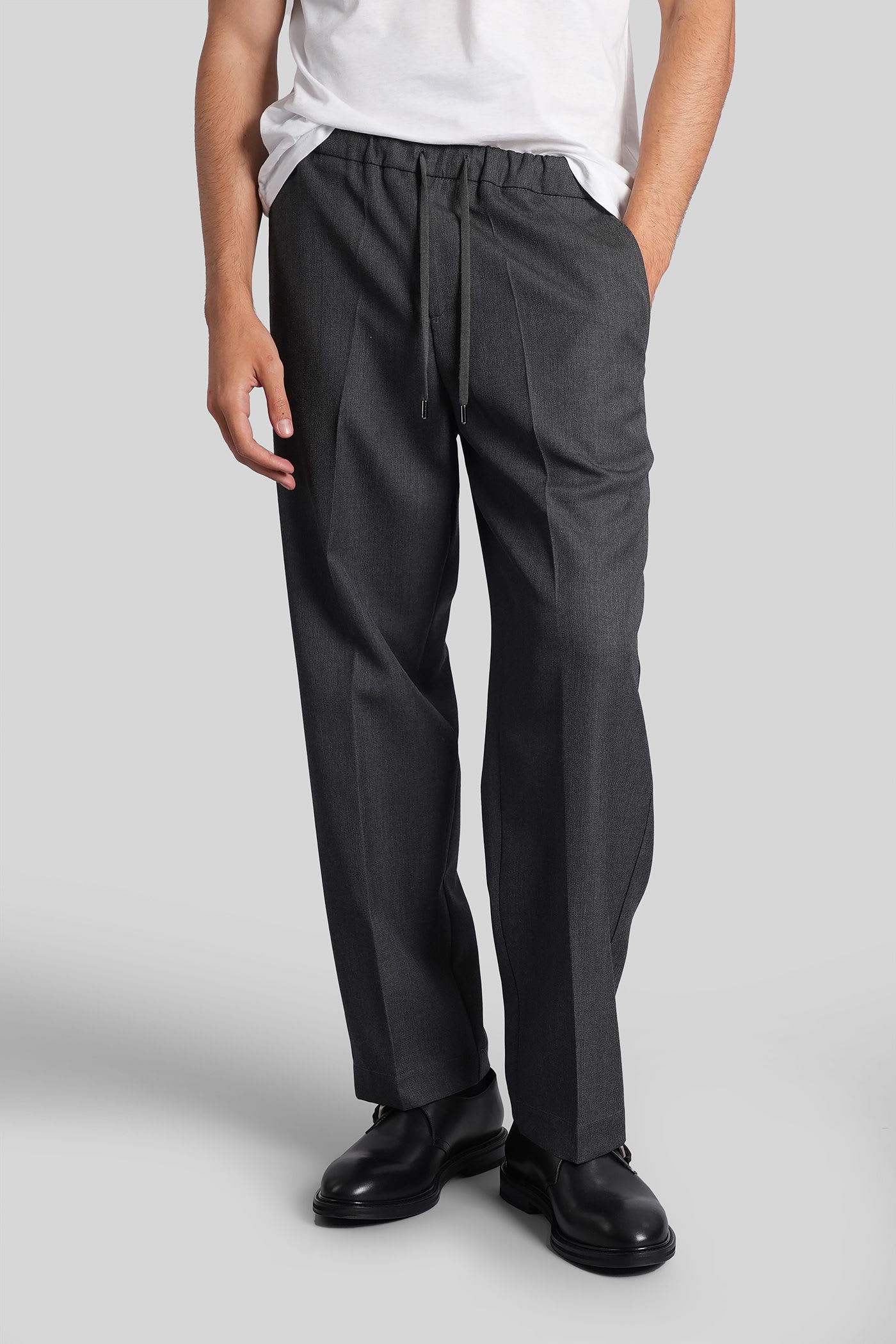 Costumein Pajamas Pants In Grey Wool In Gray
