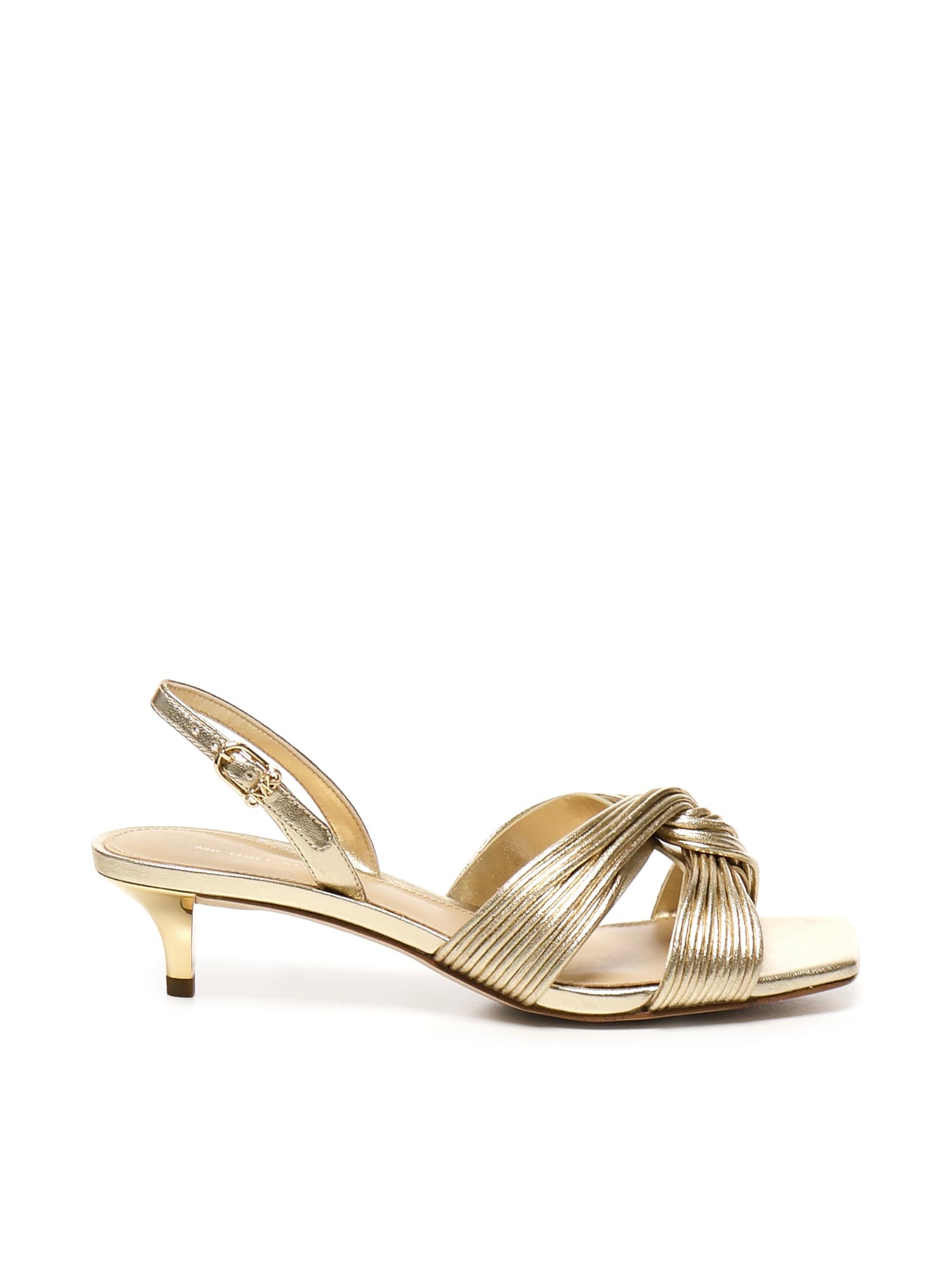 Michael Michael Kors Alessia Sandals In Gold
