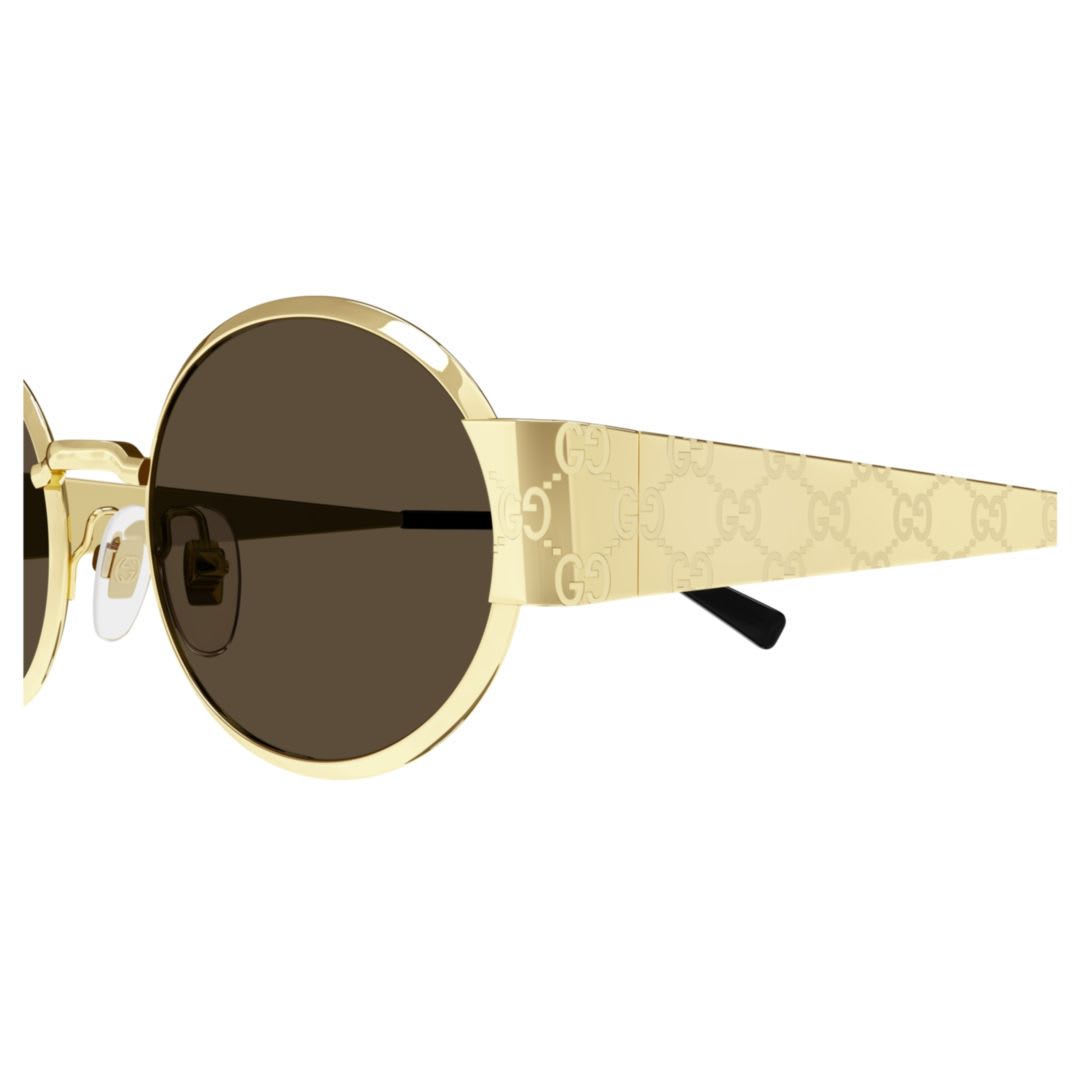 Gucci Panthos Sunglasses In Gold