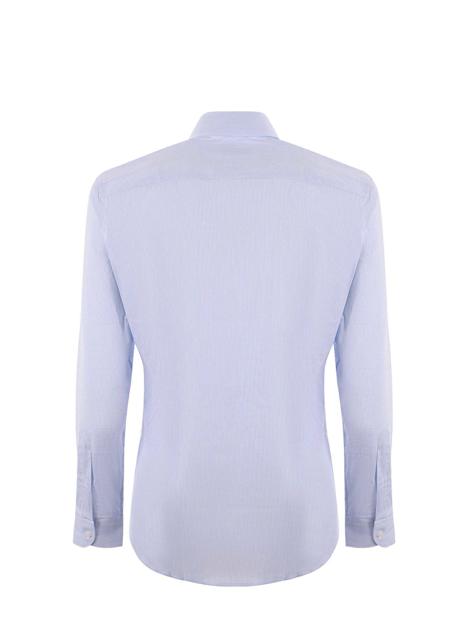 Shop Fay Shirt In Light Blue