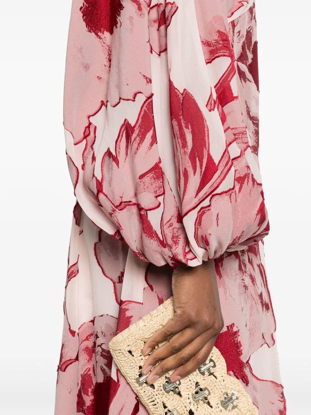 LA DOUBLEJ FLORAL MAXI DRESS 