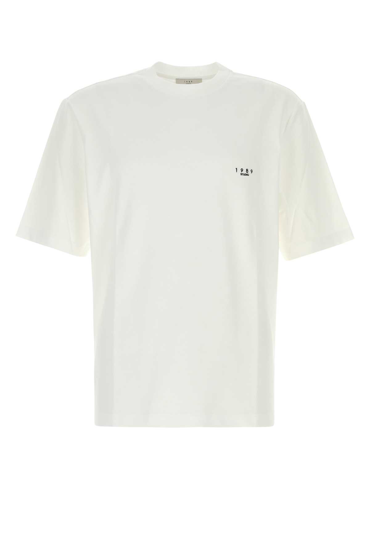 White Cotton T-shirt