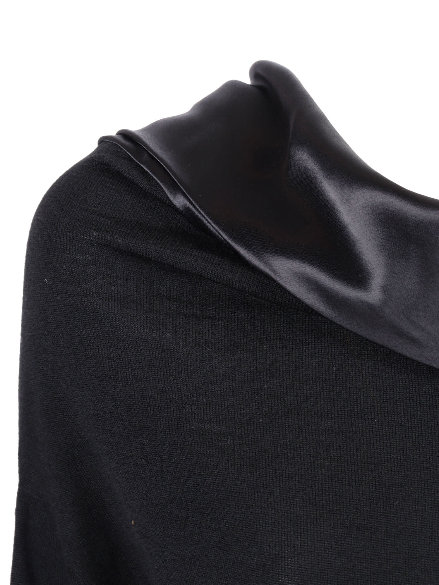 Alberta Ferretti Alberta Ferreti Wool And Cashmere Sweater In Black