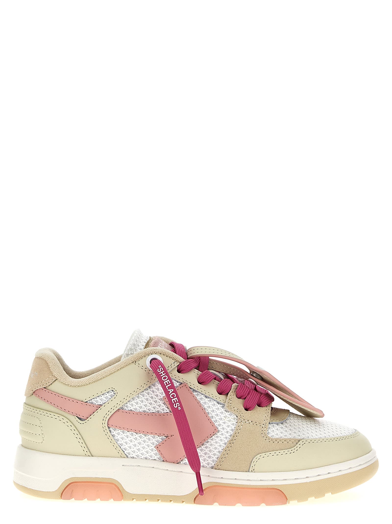 Off-white Slim Out Of Office Sneakers In Neutral