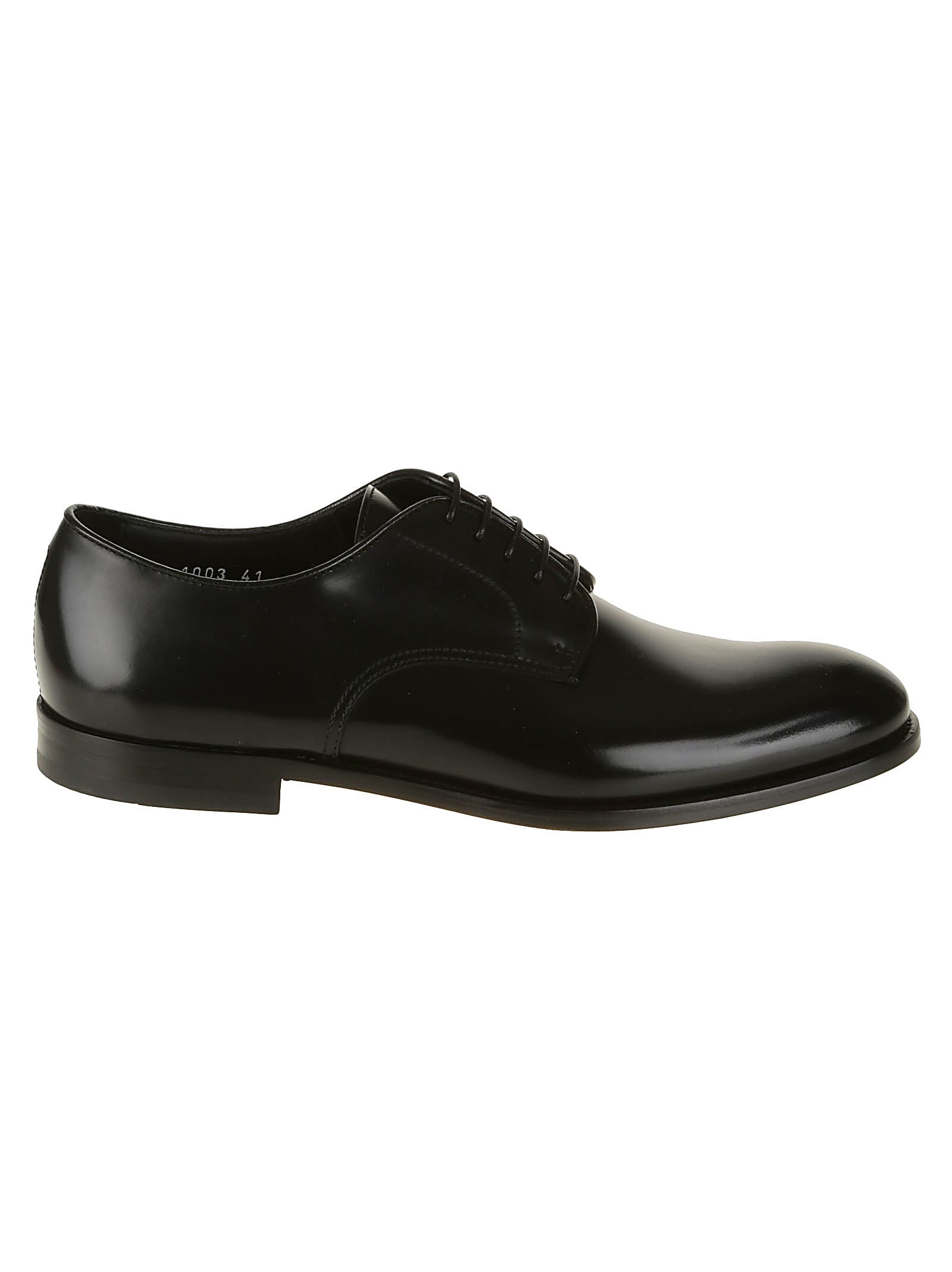 Shop Doucal's Brushed Leather Oxford Shoes In Black