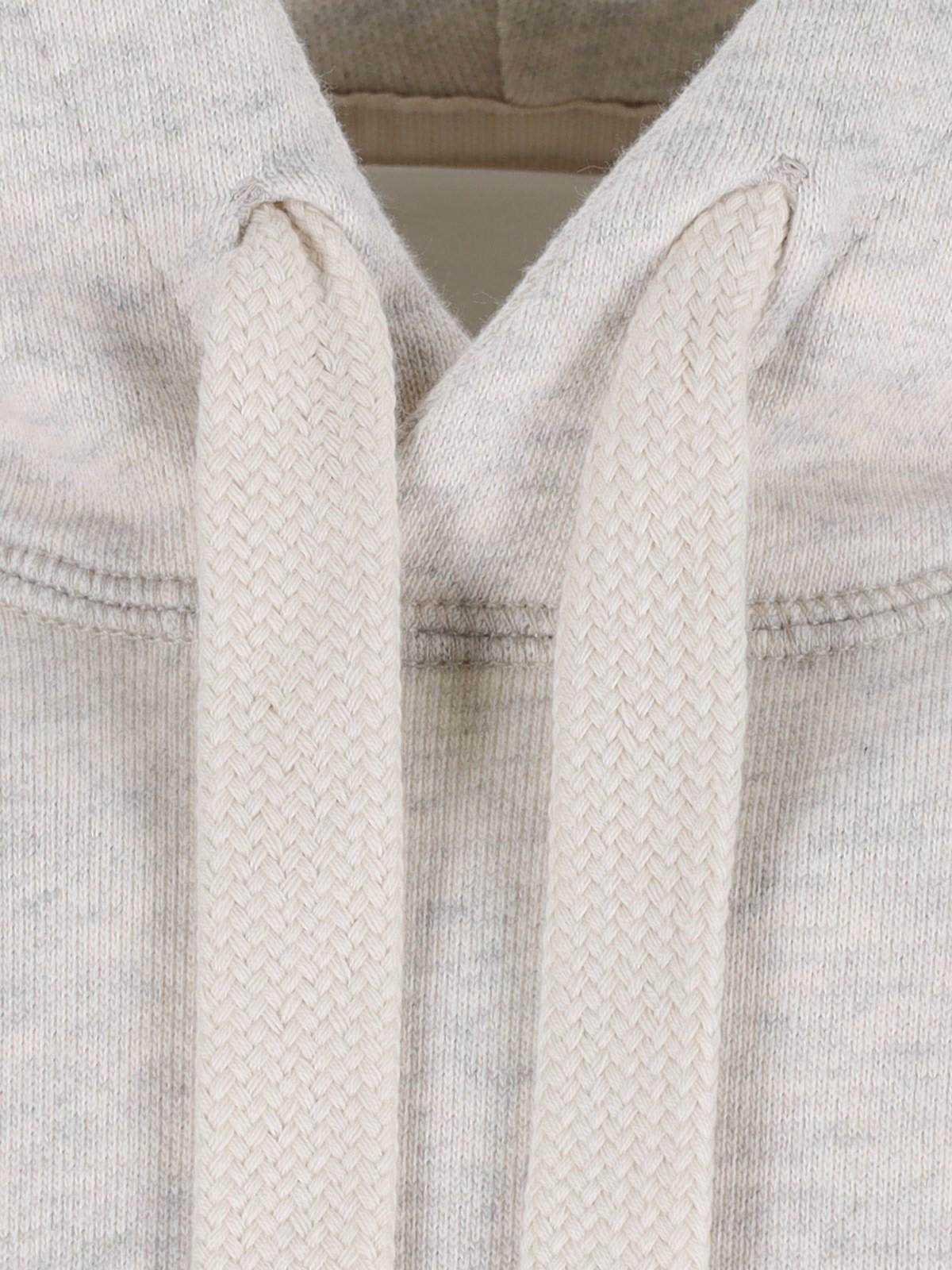 Shop Isabel Marant Marcello Hoodie In Neutrals