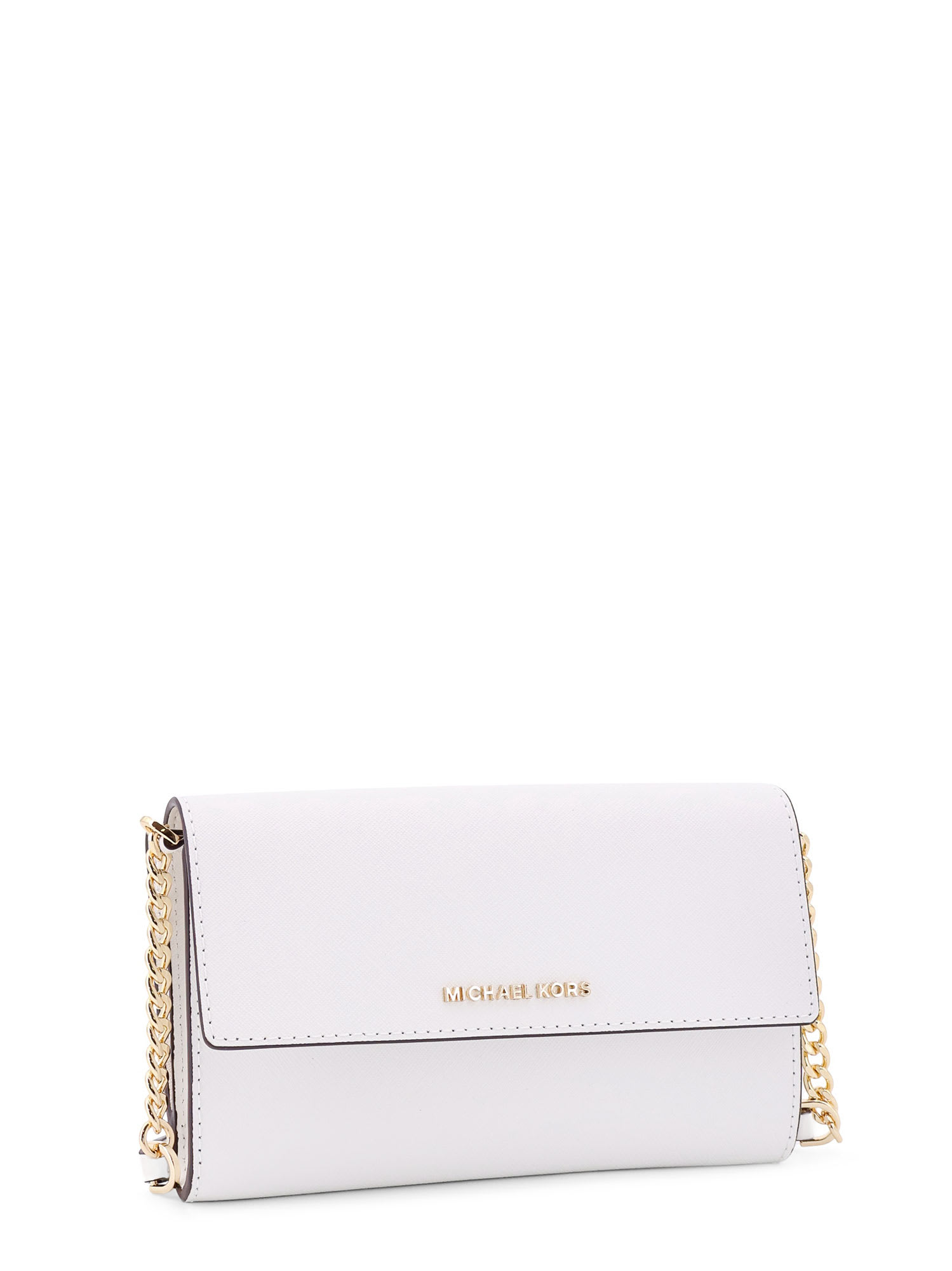 Michael Kors Jet Set Shoulder Bag In White