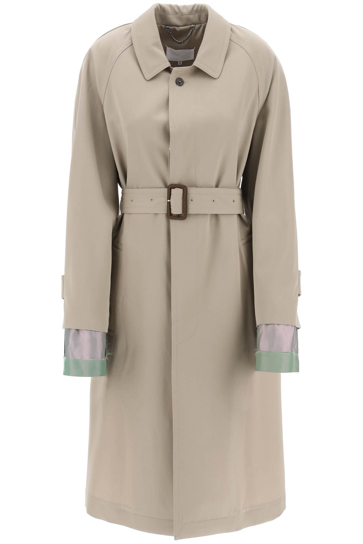 trench Coat With Discreet