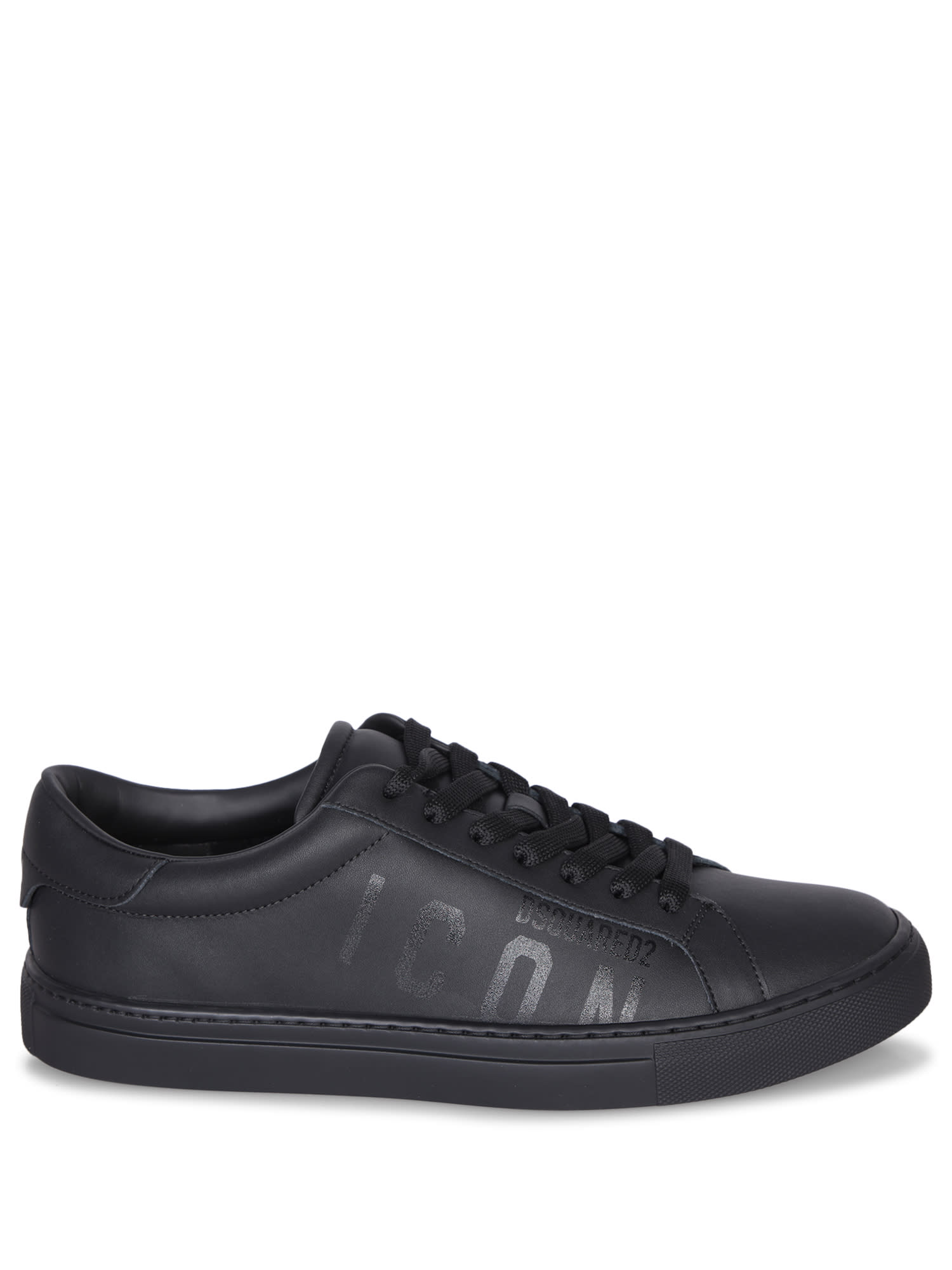 Icon Cassetta Black Sneakers