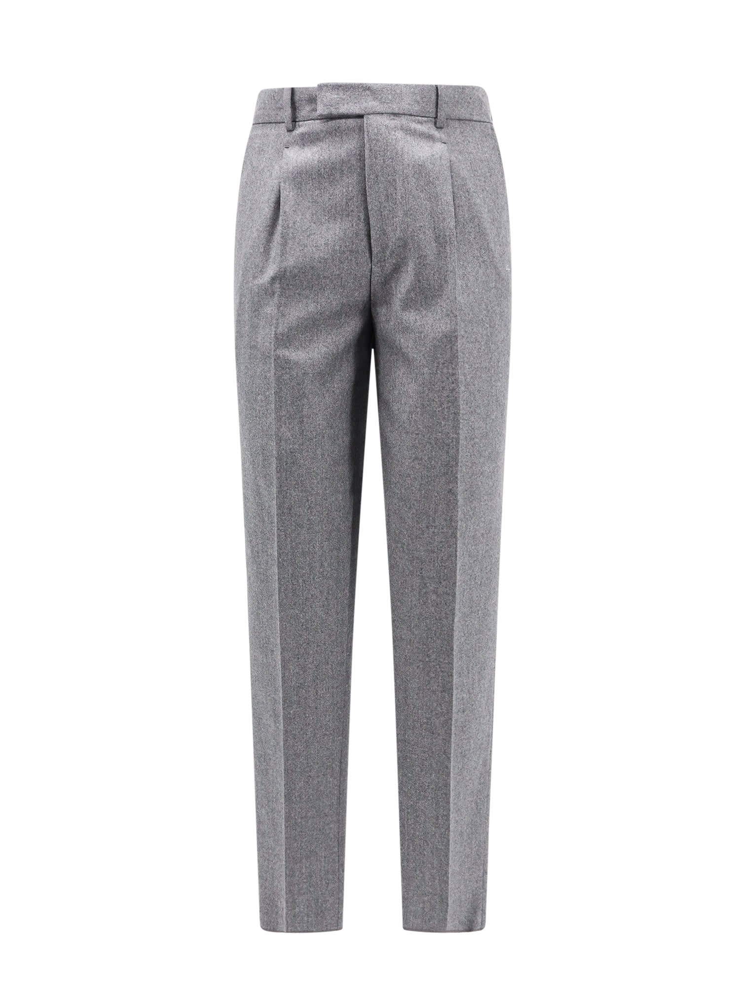 Shop Zegna Trouser In Grey